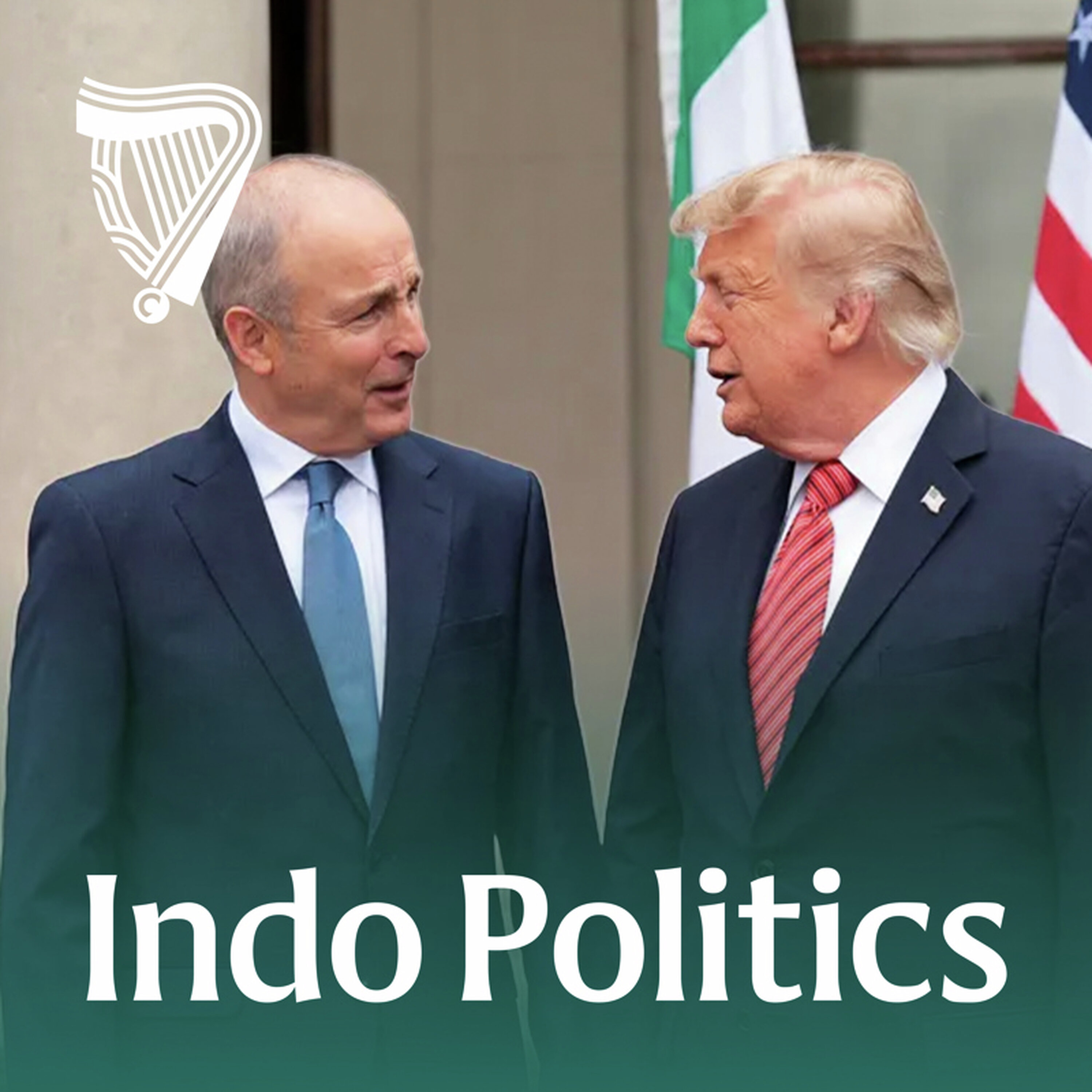 ‘Audible gasps’ as Trump backs a united Ireland, blindsiding Taoiseach
