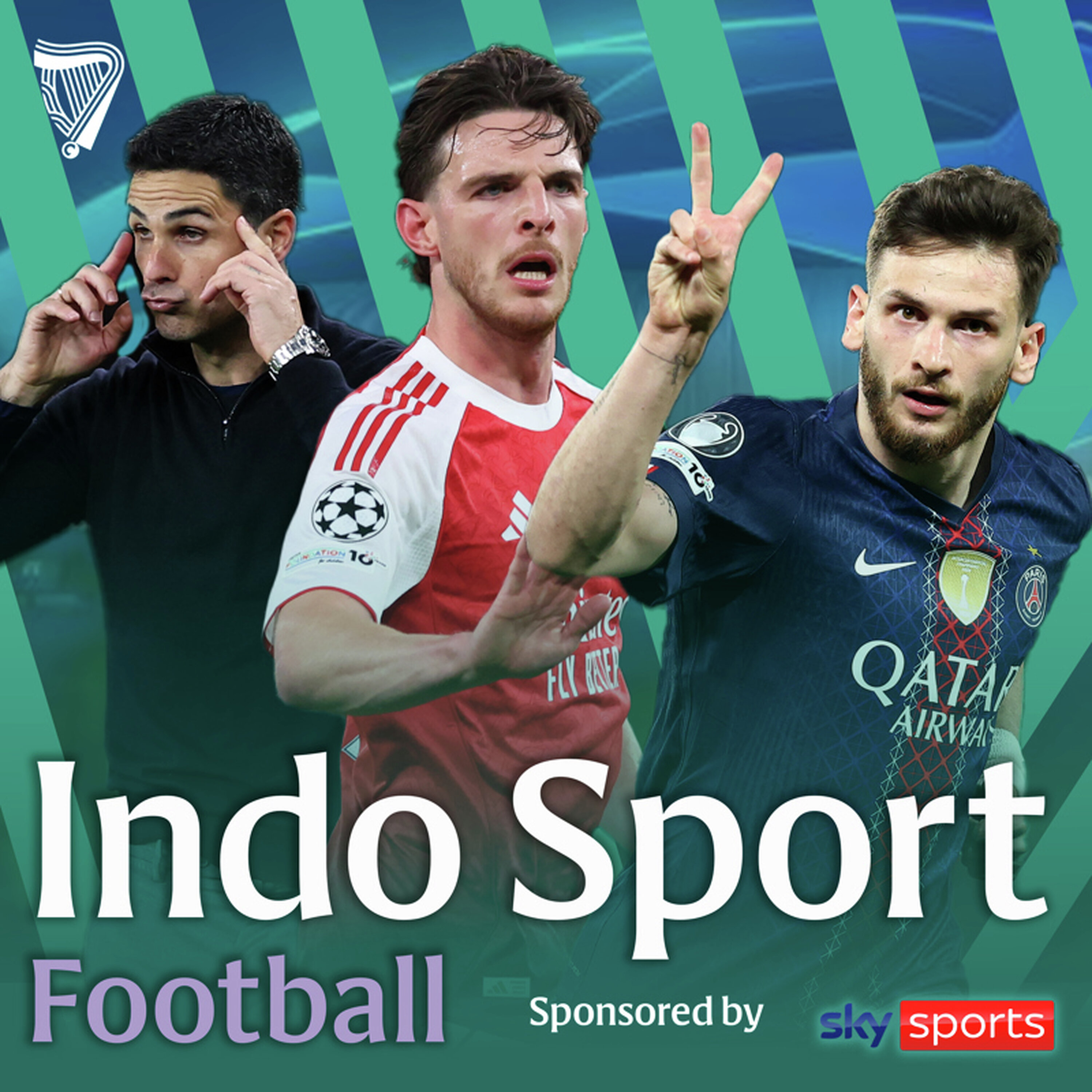 Champions League final preview | Arsenal bid for history against supreme PSG | Miguel Delaney episode artwork
