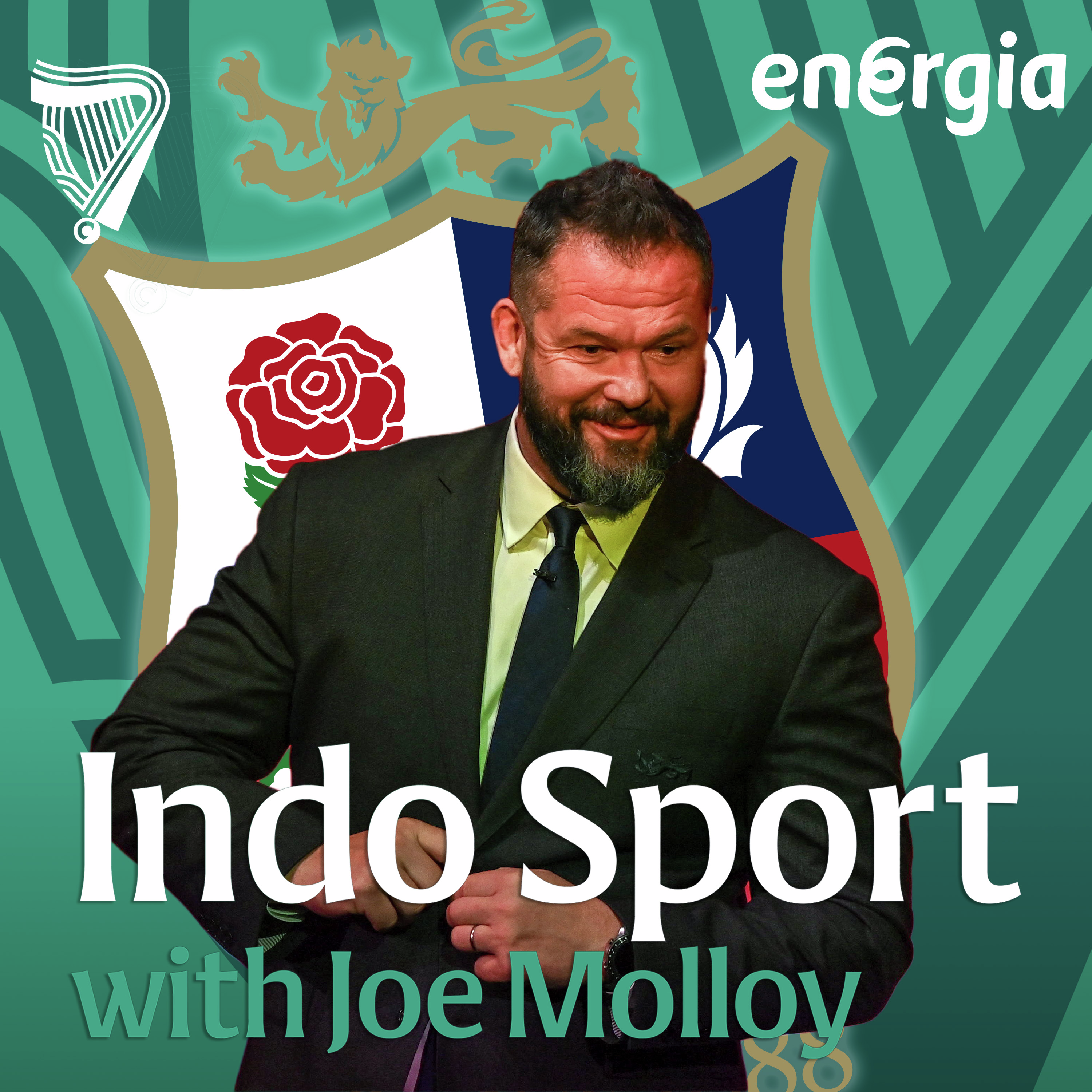 Andy Farrell names his Lions squad | A record Irish class, but Owen Farrell & Sam Prendergast left out 🦁