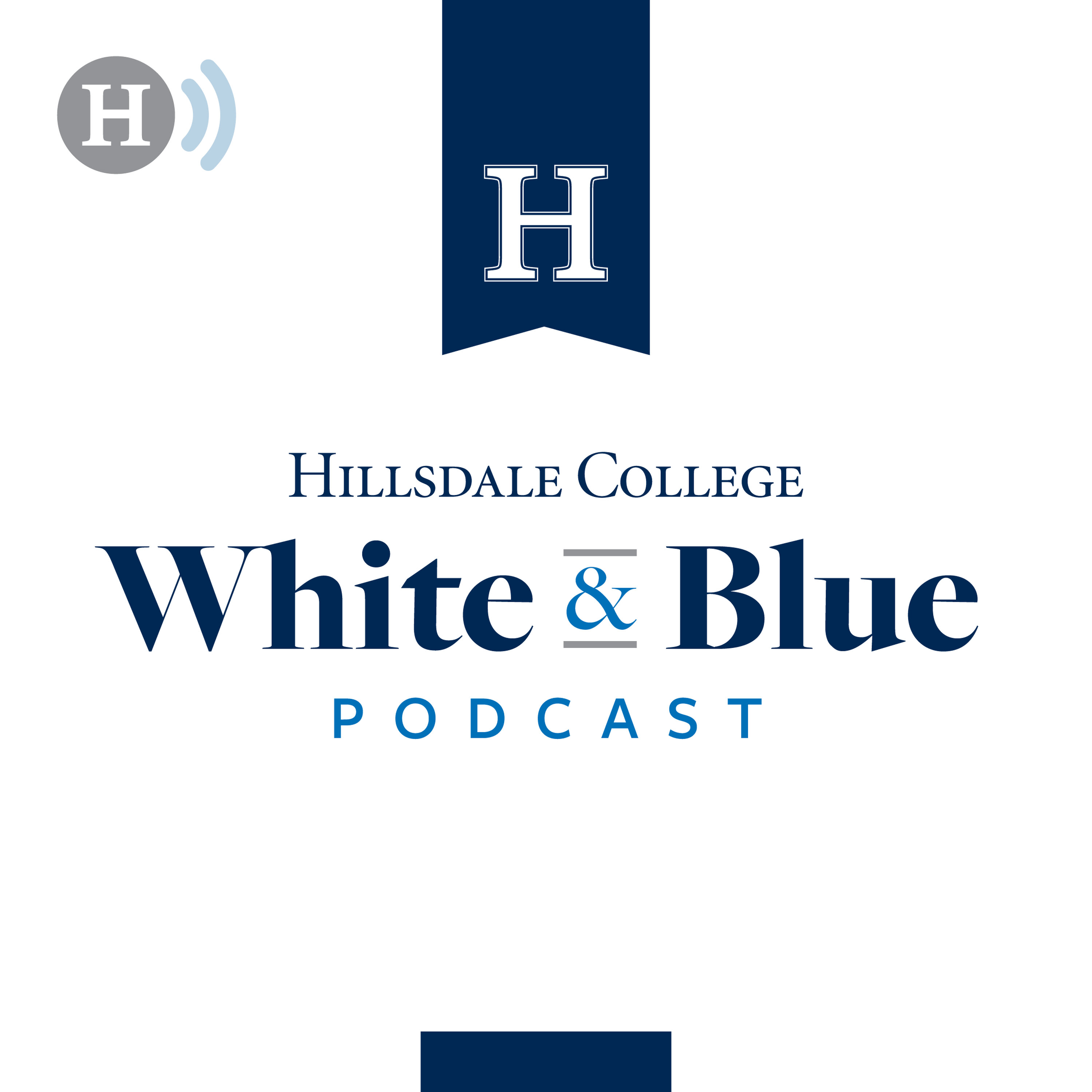 The White and Blue Podcast cover