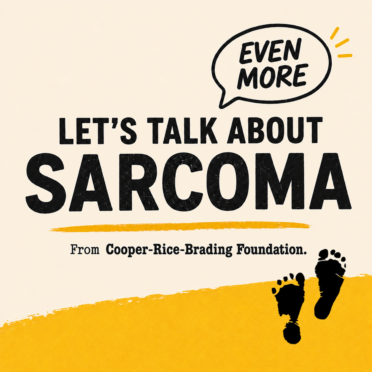 Let's Talk More About Sarcoma