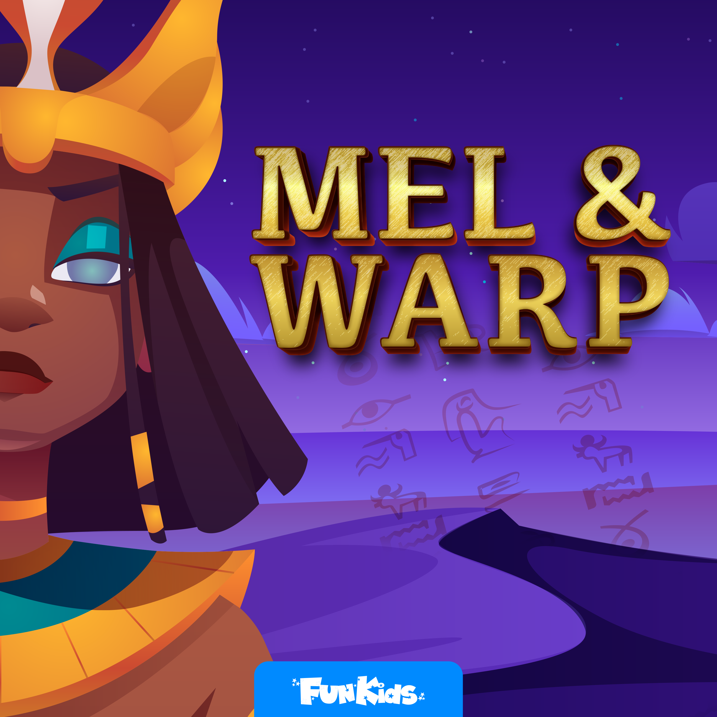 Mel and Warp's Time-Travel Adventures: Story for Kids podcast tile