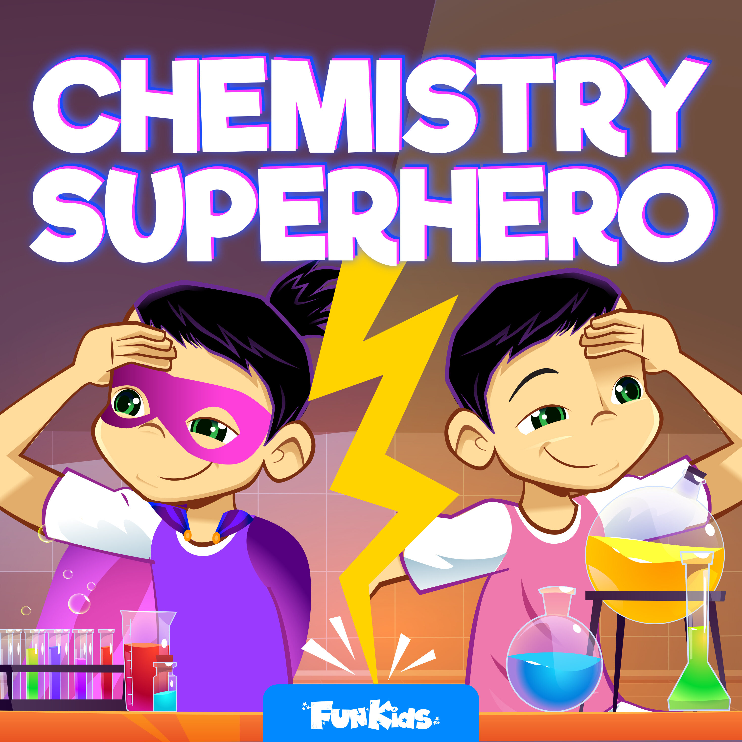 Kareena's Chemistry for Kids podcast tile