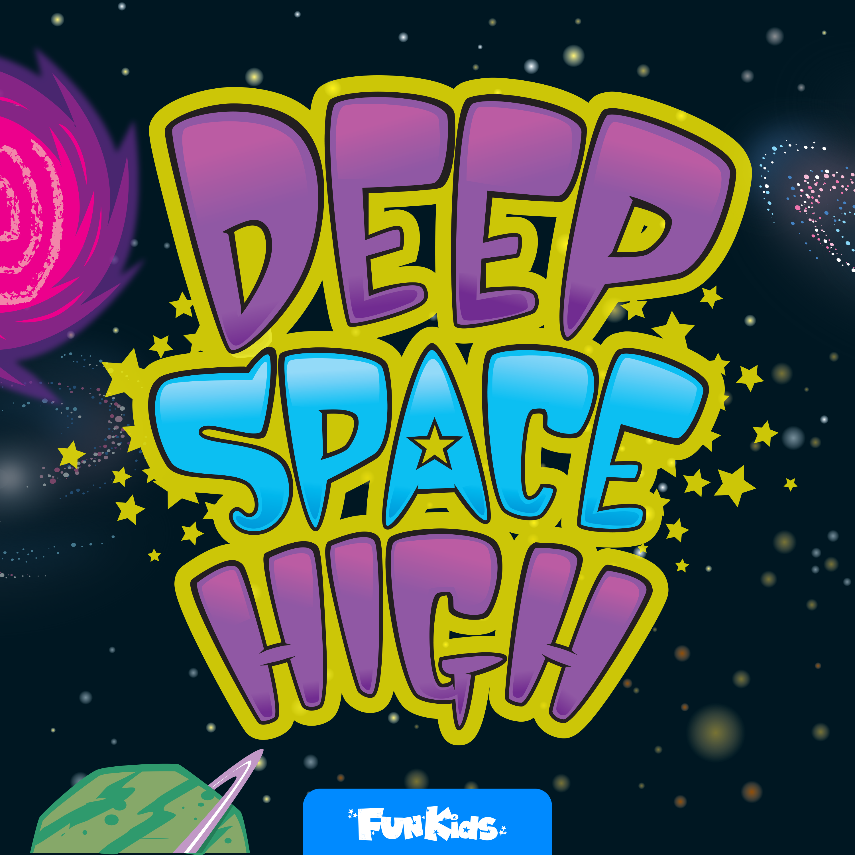 Deep Space High: Kids Guide to Space podcast tile