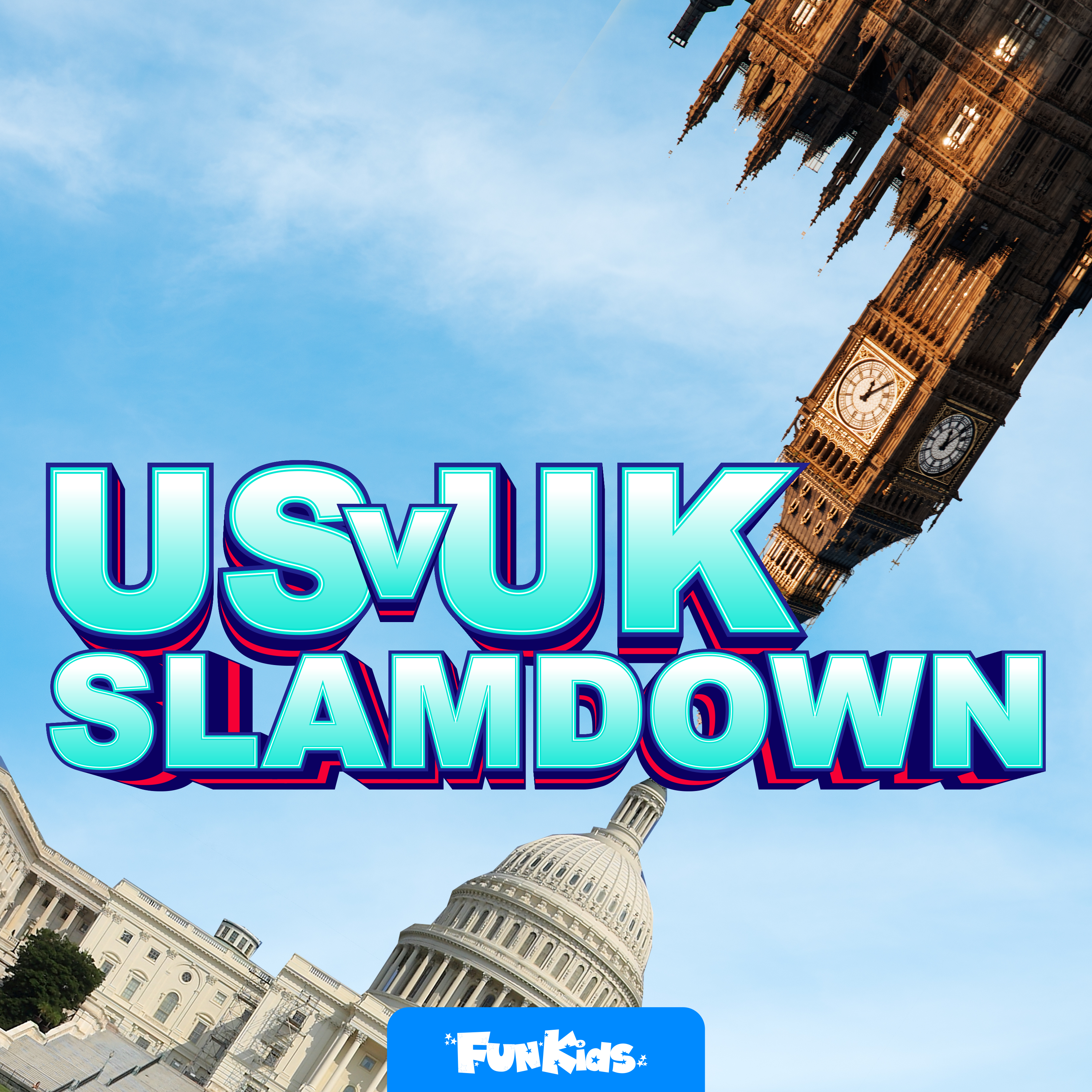 US vs. UK Slamdown: Kids Guide to American & British Politics podcast tile