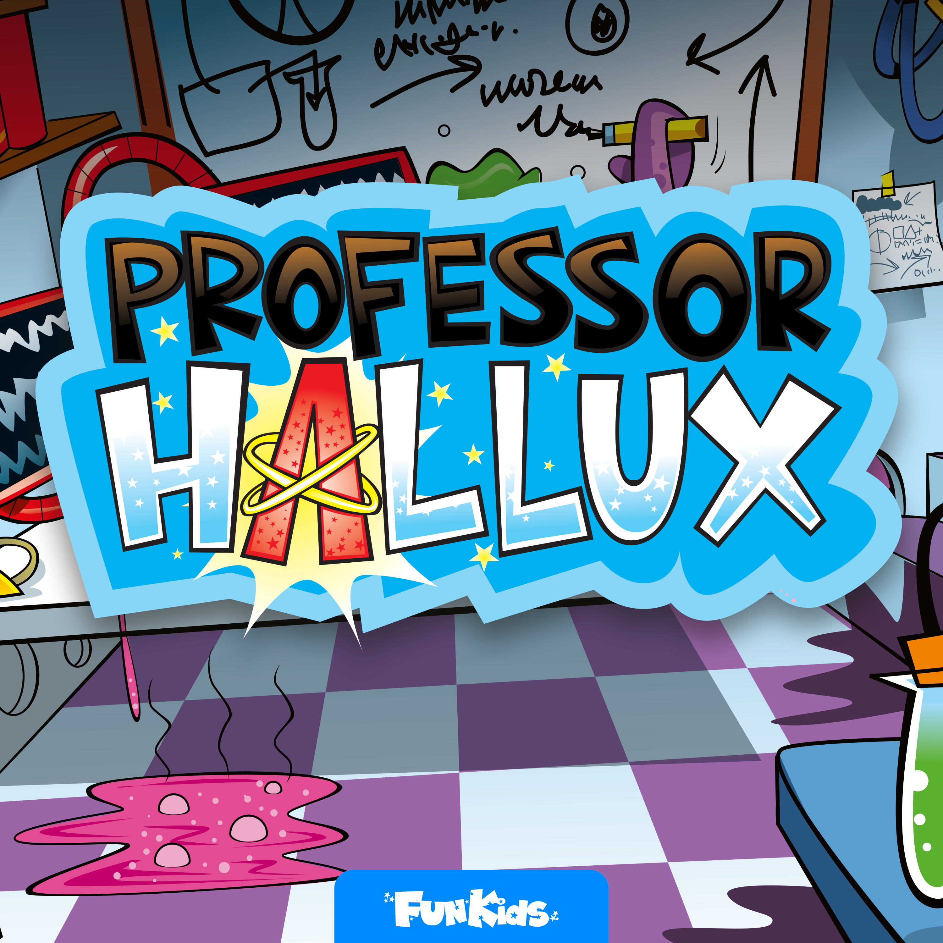 Professor Hallux: The Human Body Podcast for Kids podcast tile