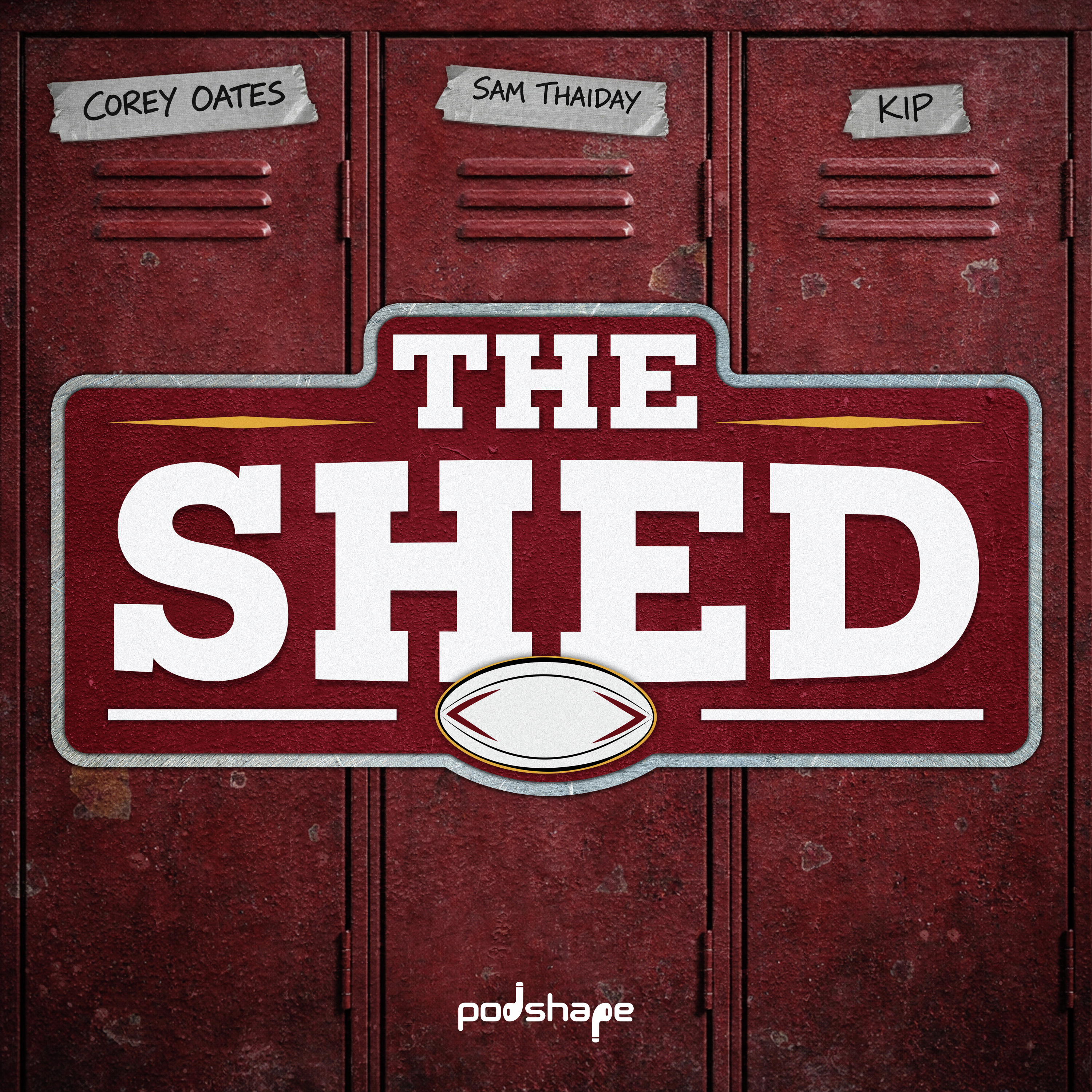 The Shed with Oatesy, Thaiday and Kip cover art