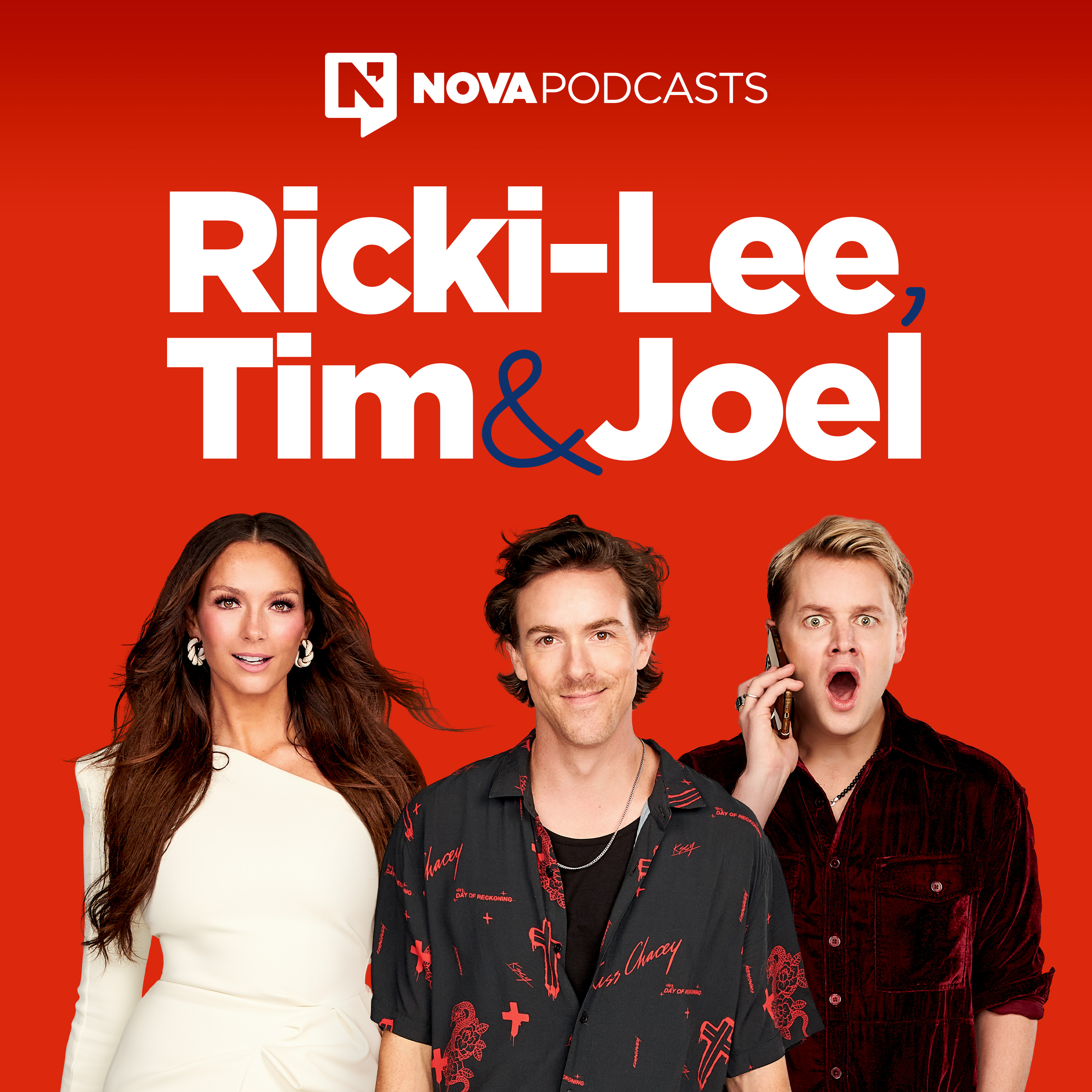 Ricki-Lee, Tim and Joel