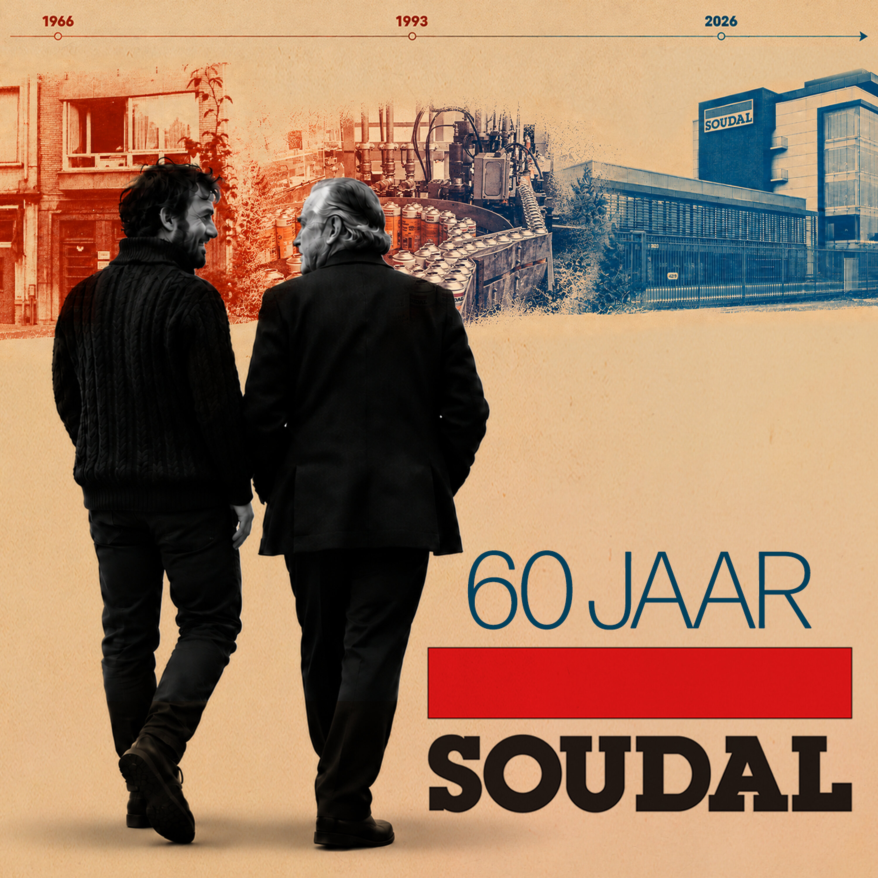 60 jaar Soudal - Joris Hessels op pad met Vic Swerts