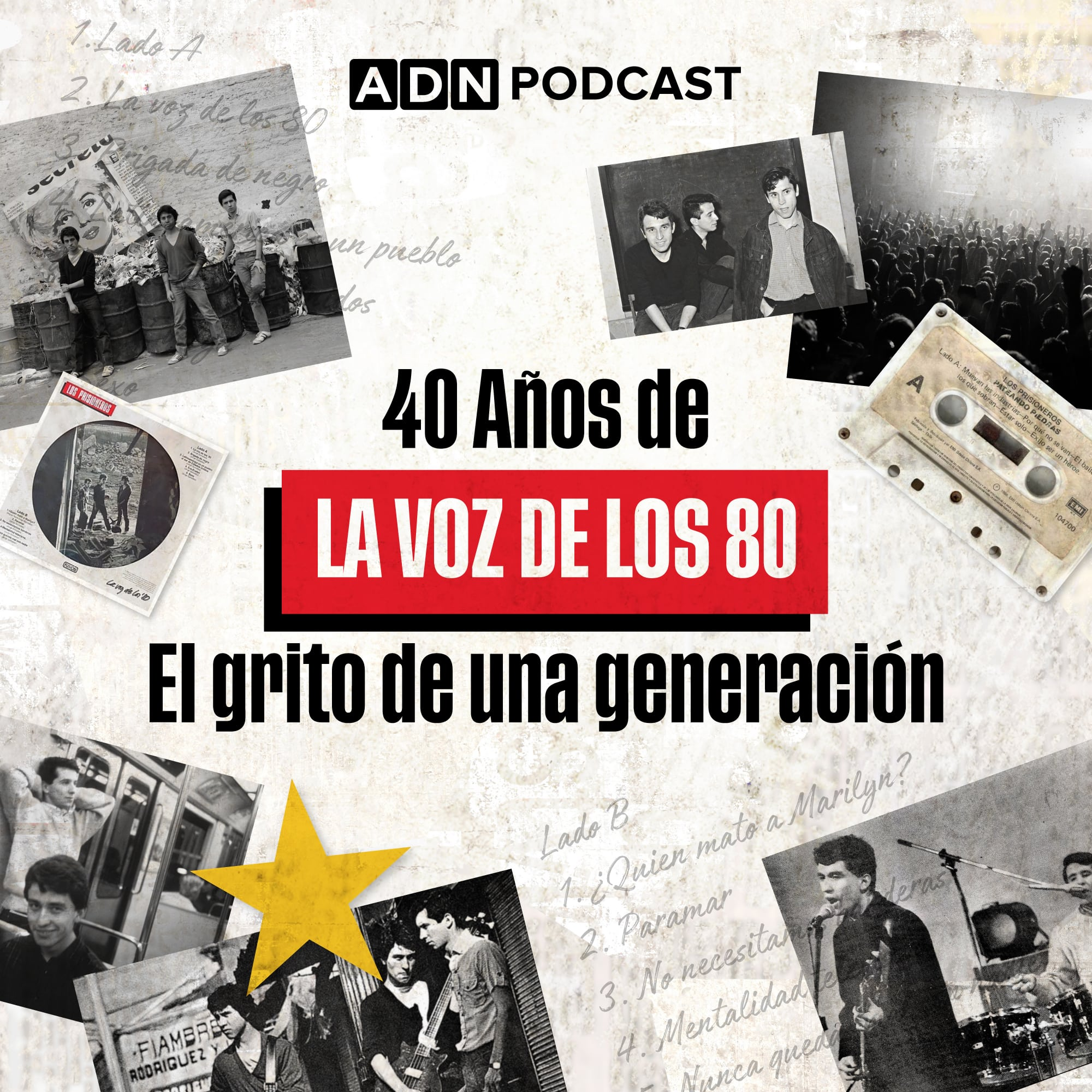 Imagen de 40 años de 'La voz de los 80': El grito de una generación