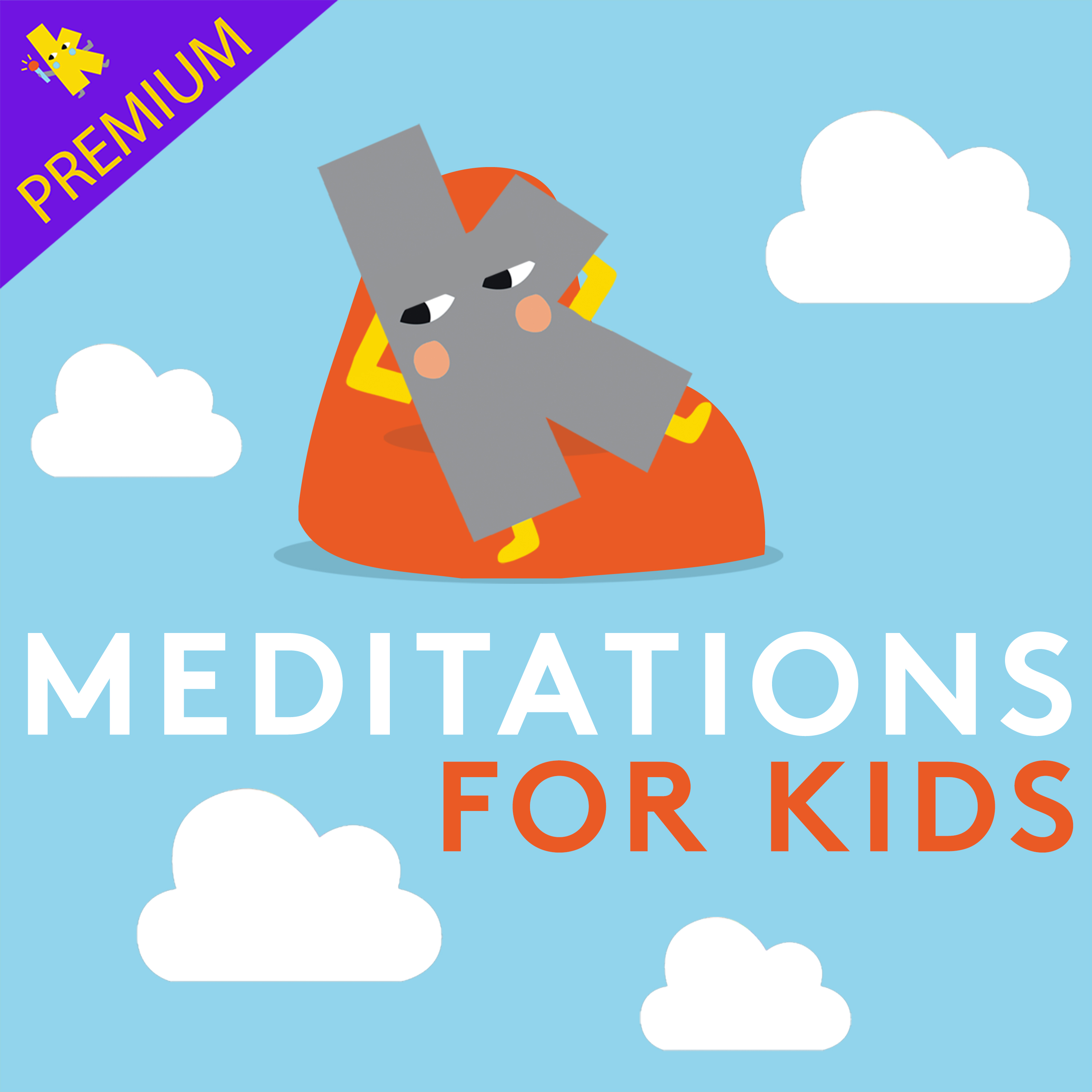 Meditations for Kids (PREMIUM) podcast tile
