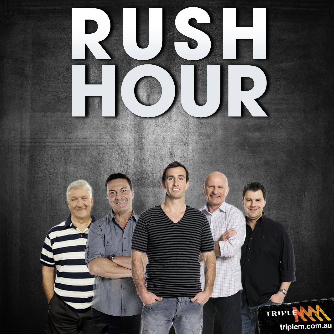 The Rush Hour Catch Up - Triple M Sydney and Brisbane - Ray Warren, Peter Sterling, Andrew Johns, Dan Ginnane, Tony Squires