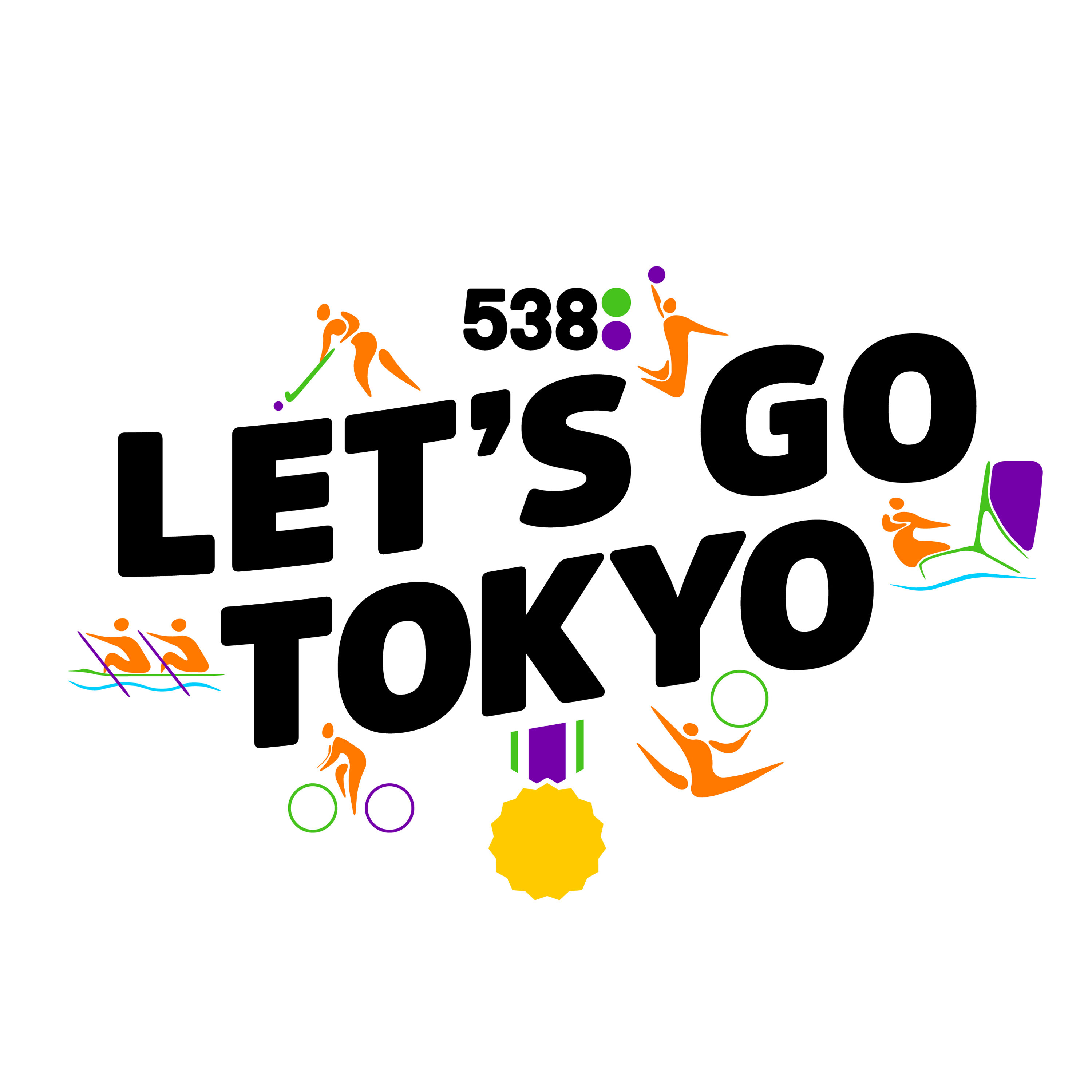 538 Ochtendshow: Let's Go Tokyo logo