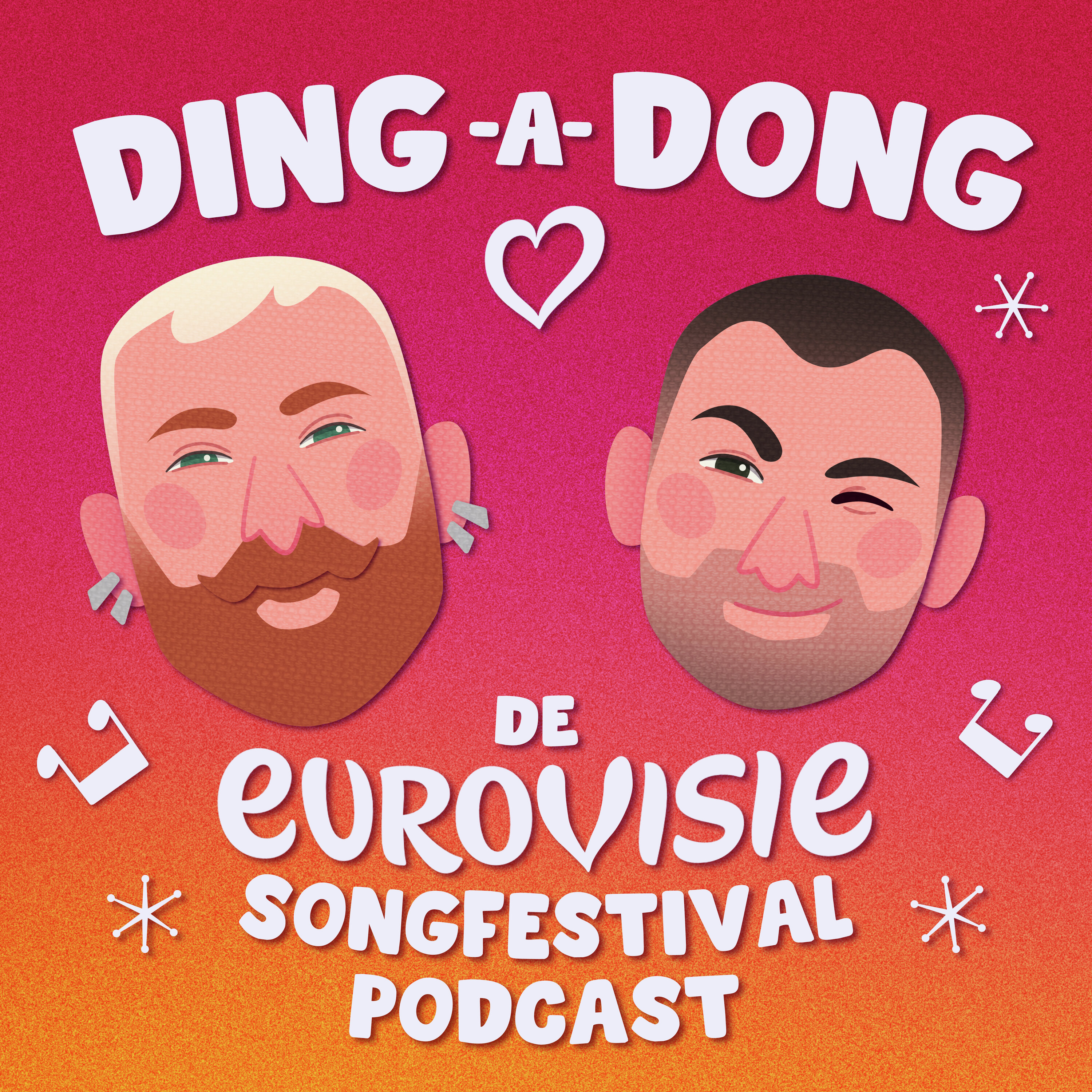 Ding-a-Dong - dé Eurovisie Songfestival podcast Podcast Ding-a-Dong - dé Eurovisie Songfestival podcast