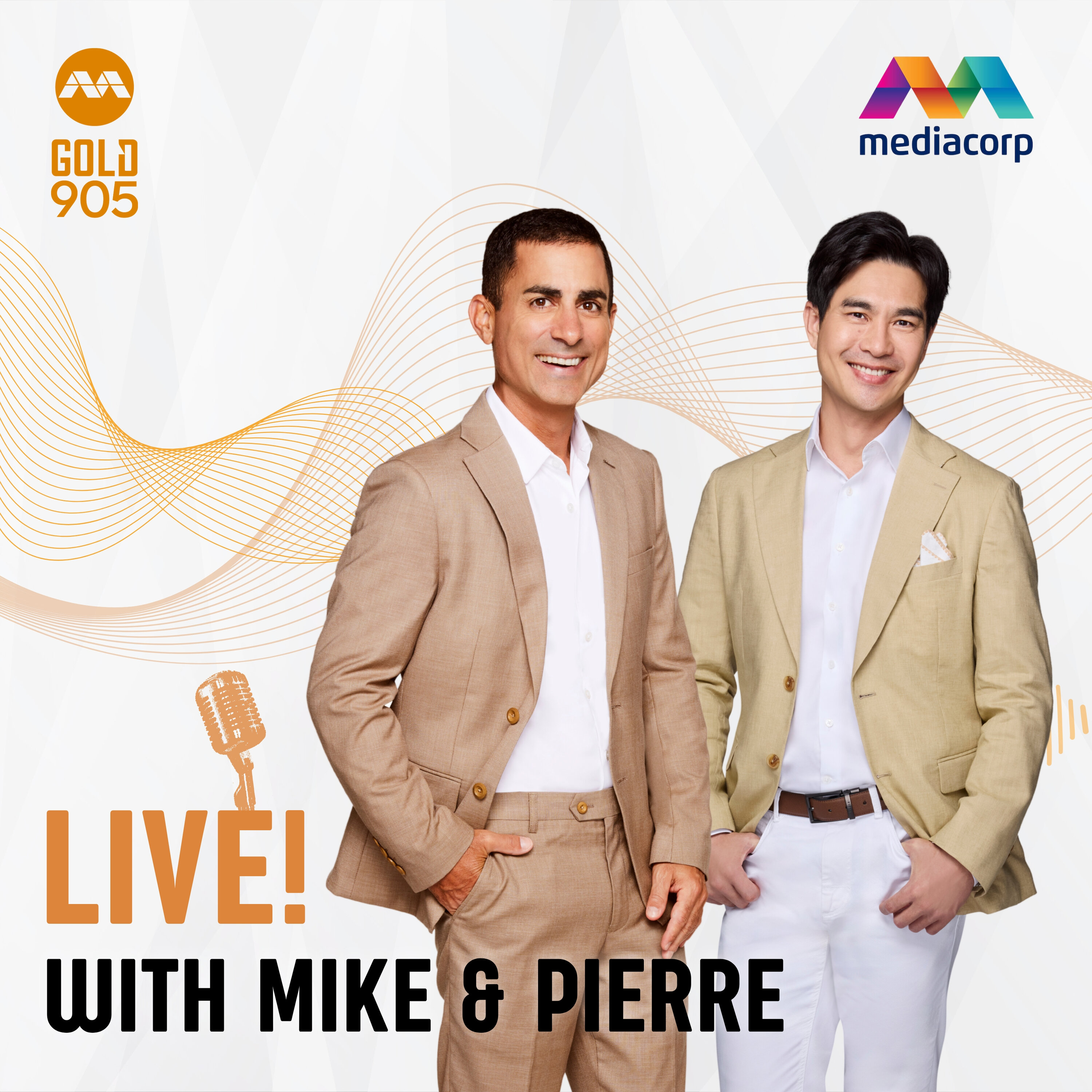 LIVE! With Mike & Pierre podcast artwork
