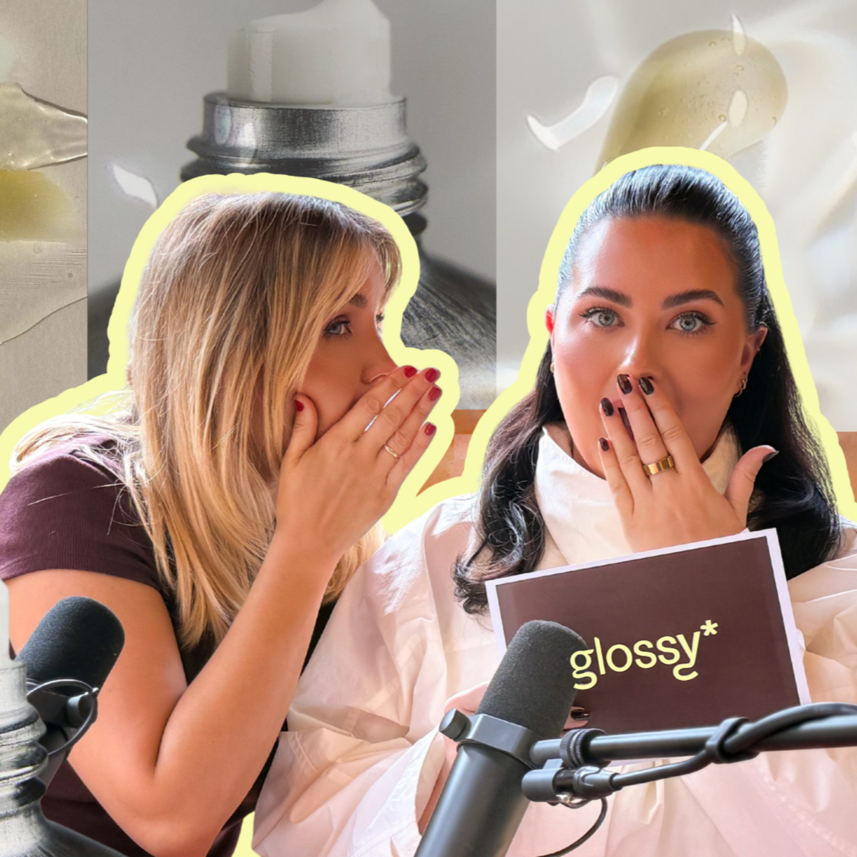 glossy* podcast cover art