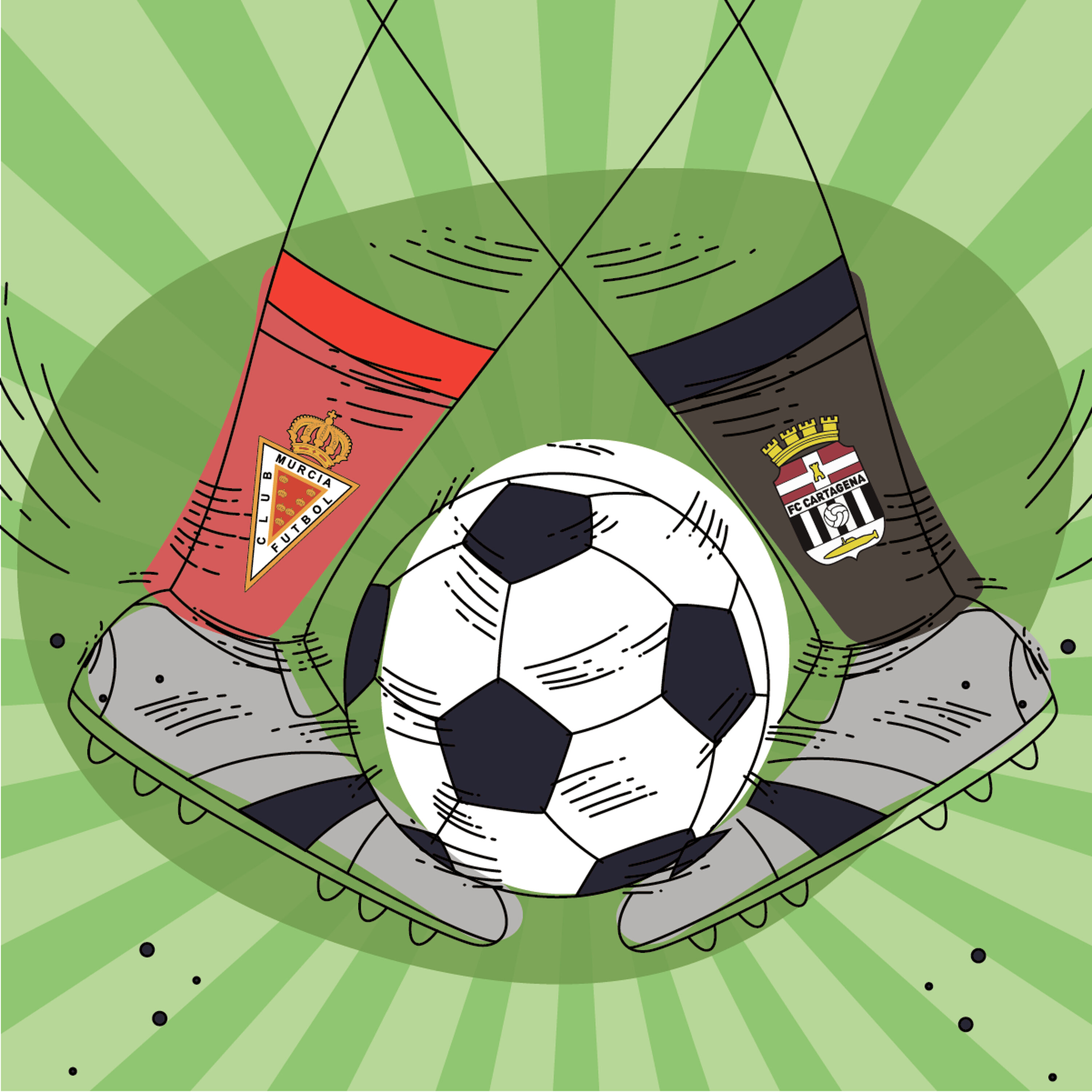 El balance del Cartagena - Real Murcia: claves del derbi, los mejores jugadores y el dispositivo de seguridad El balance del Cartagena - Real Murcia: claves del derbi, los mejores jugadores y el dispositivo de seguridad