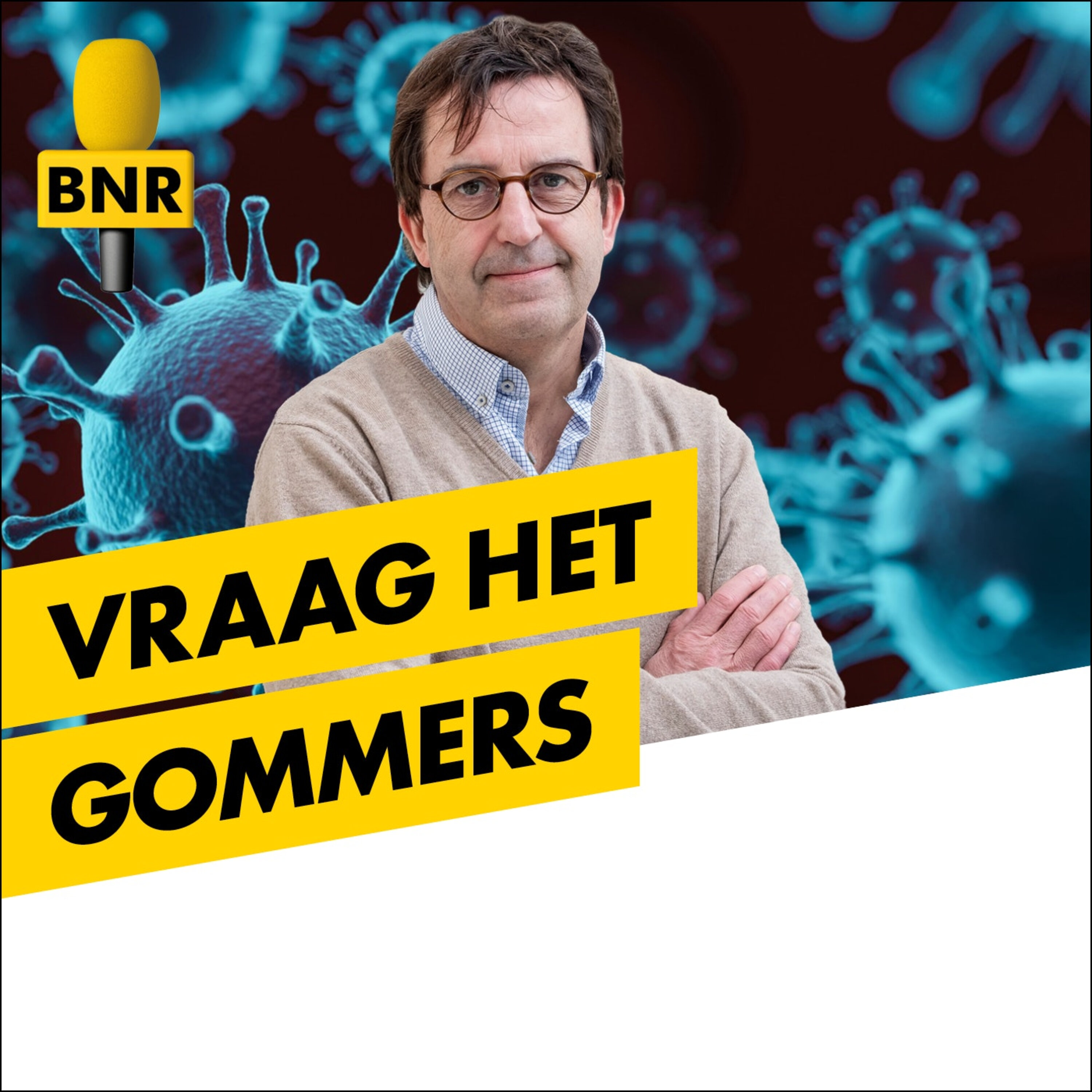 Vraag het Gommers | BNR logo