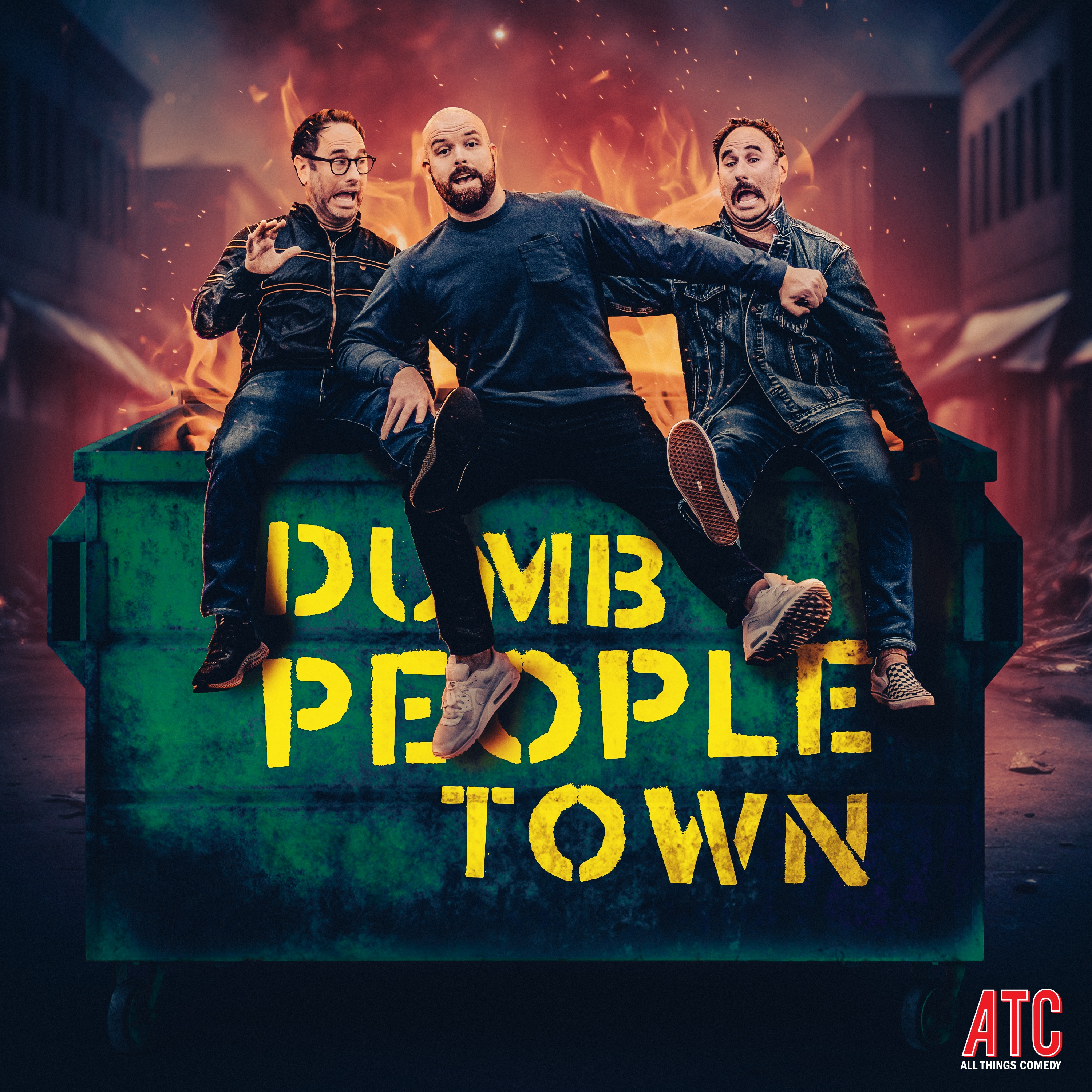 Dumb People Town artwork