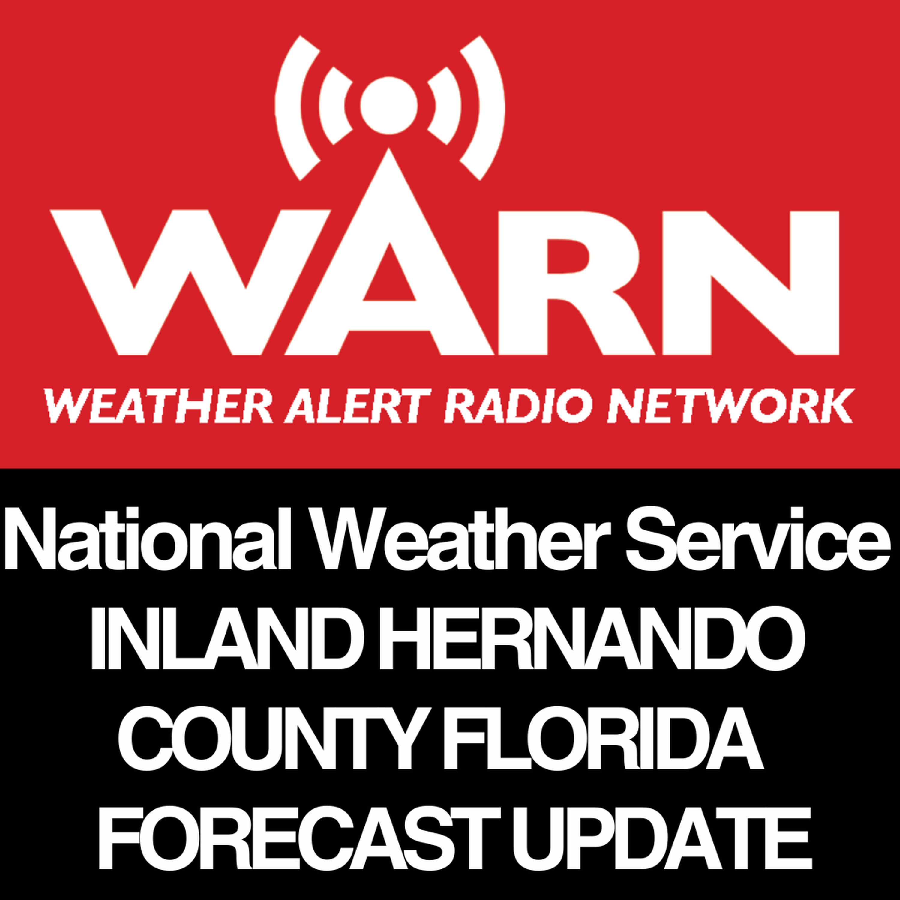 National Weather Service - INLAND HERNANDO COUNTY FLORIDA FORECAST - by WARN podcast artwork