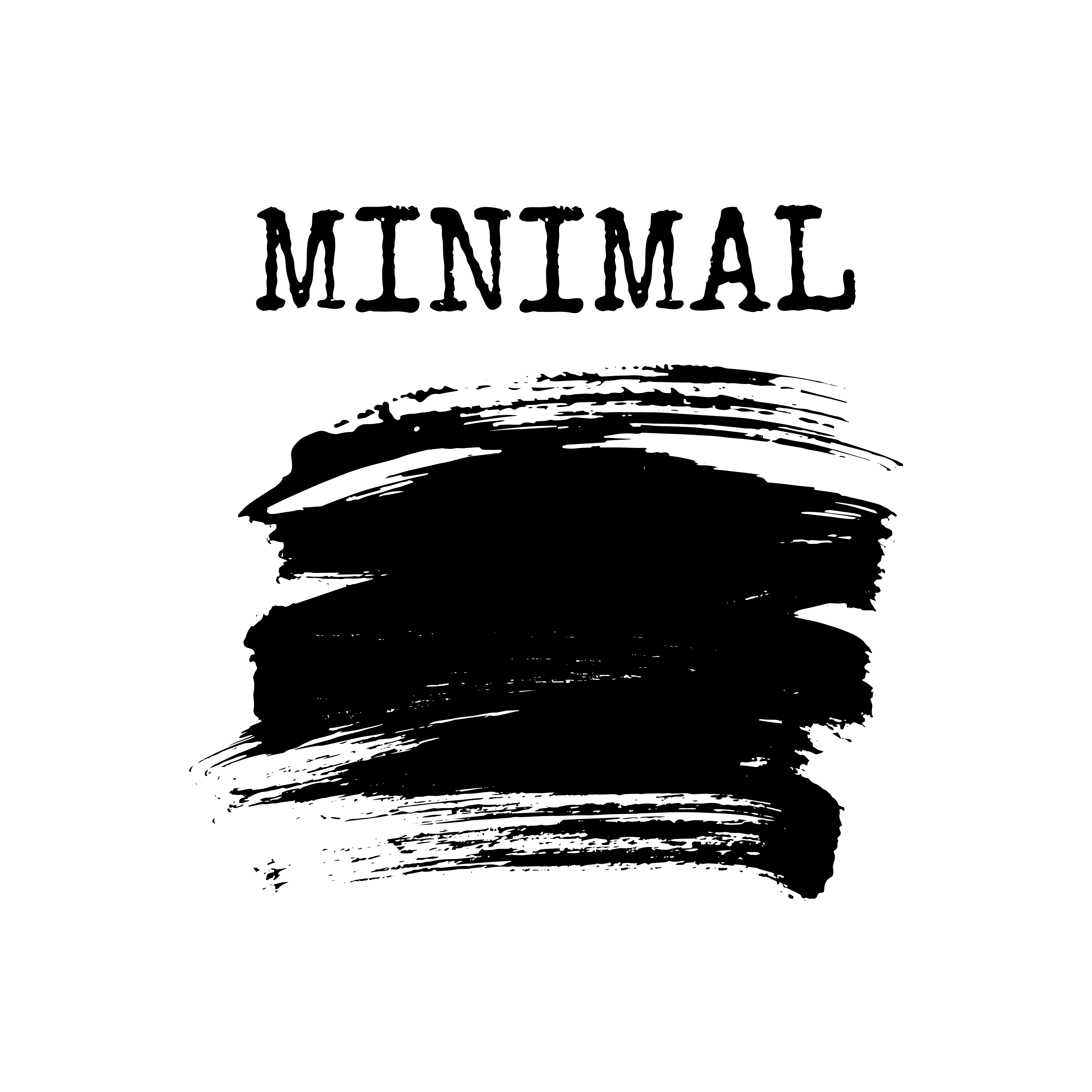 Minimal cover art