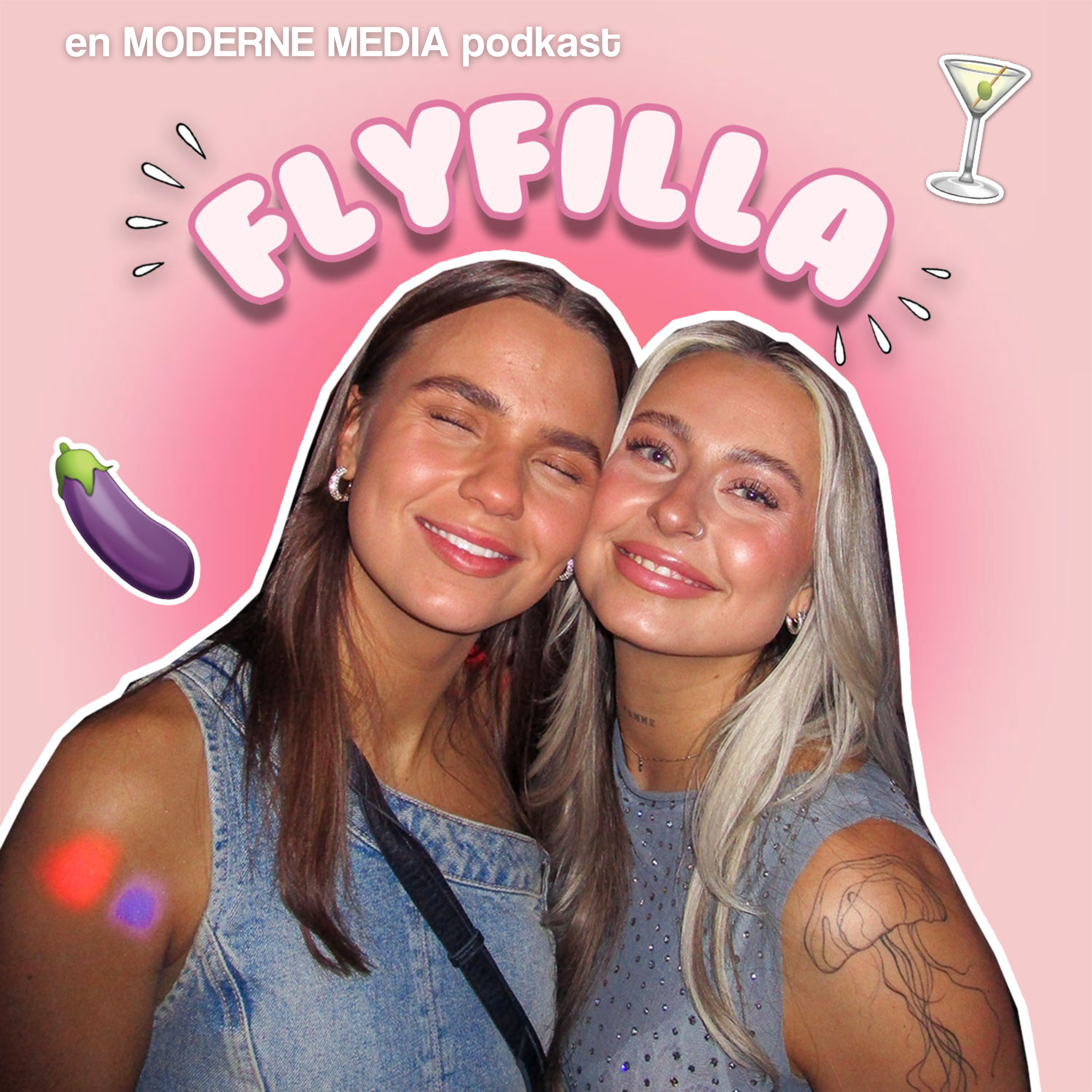 Flyfilla med Amalie og Milda