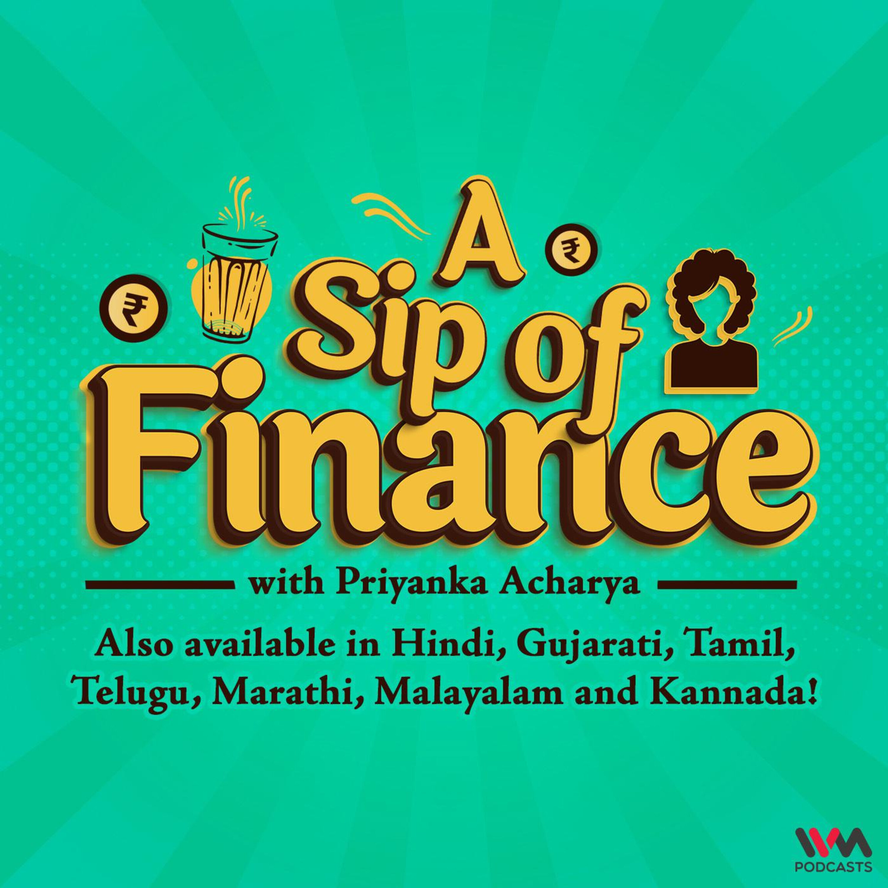A Sip of Finance English Podcast cover