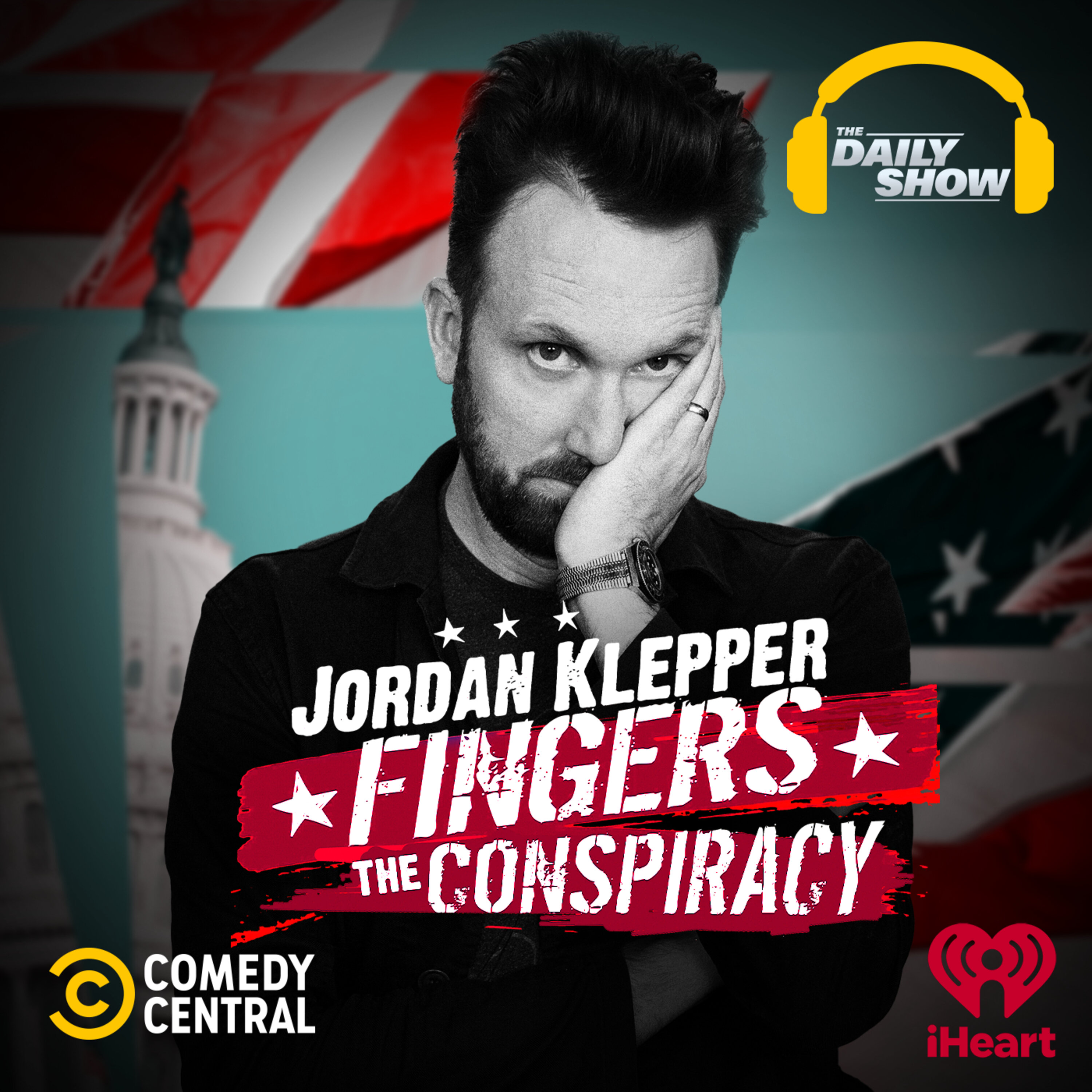 Jordan Klepper Fingers the Conspiracy:Comedy Central & iHeartPodcasts