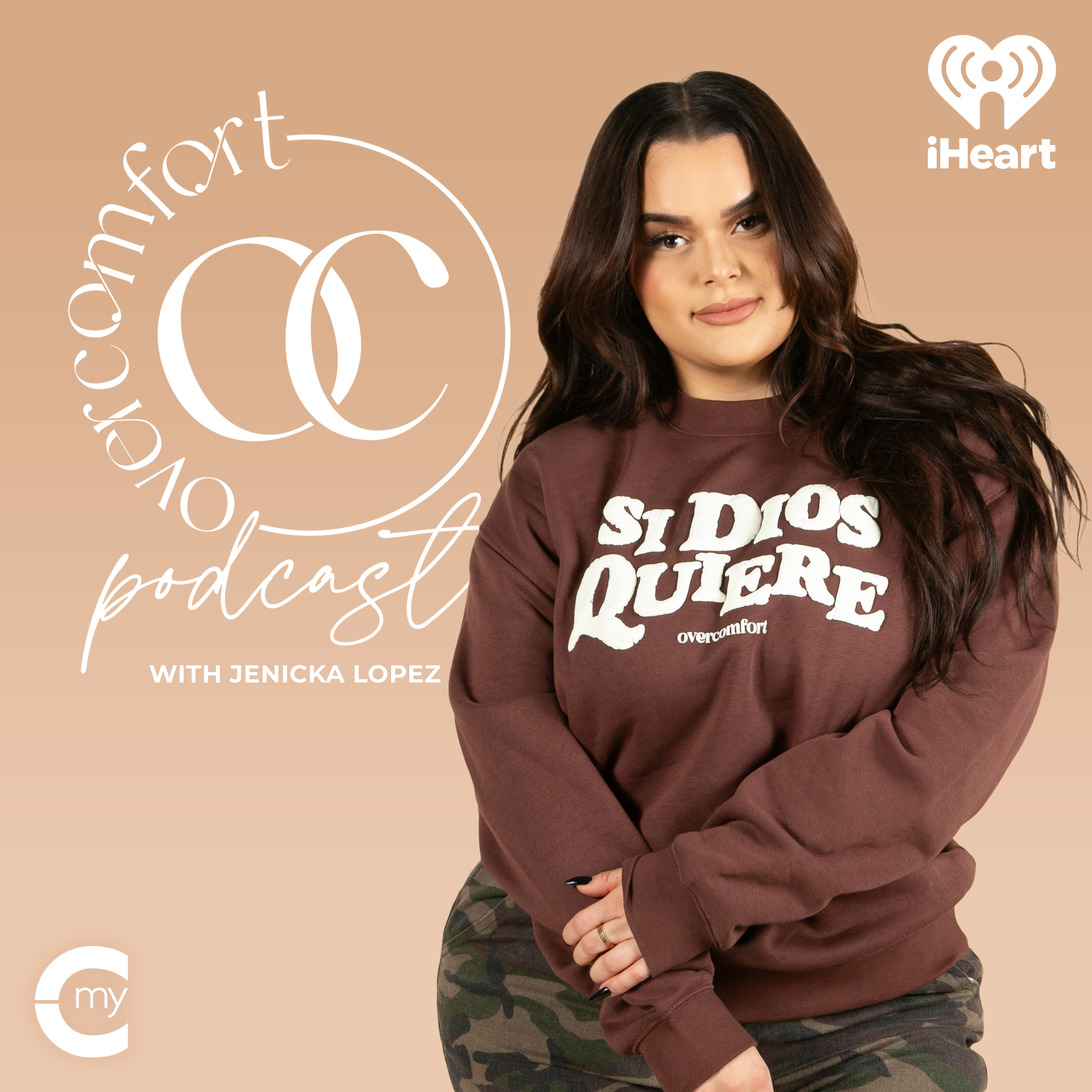 Overcomfort Podcast with Jenicka Lopez Artwork