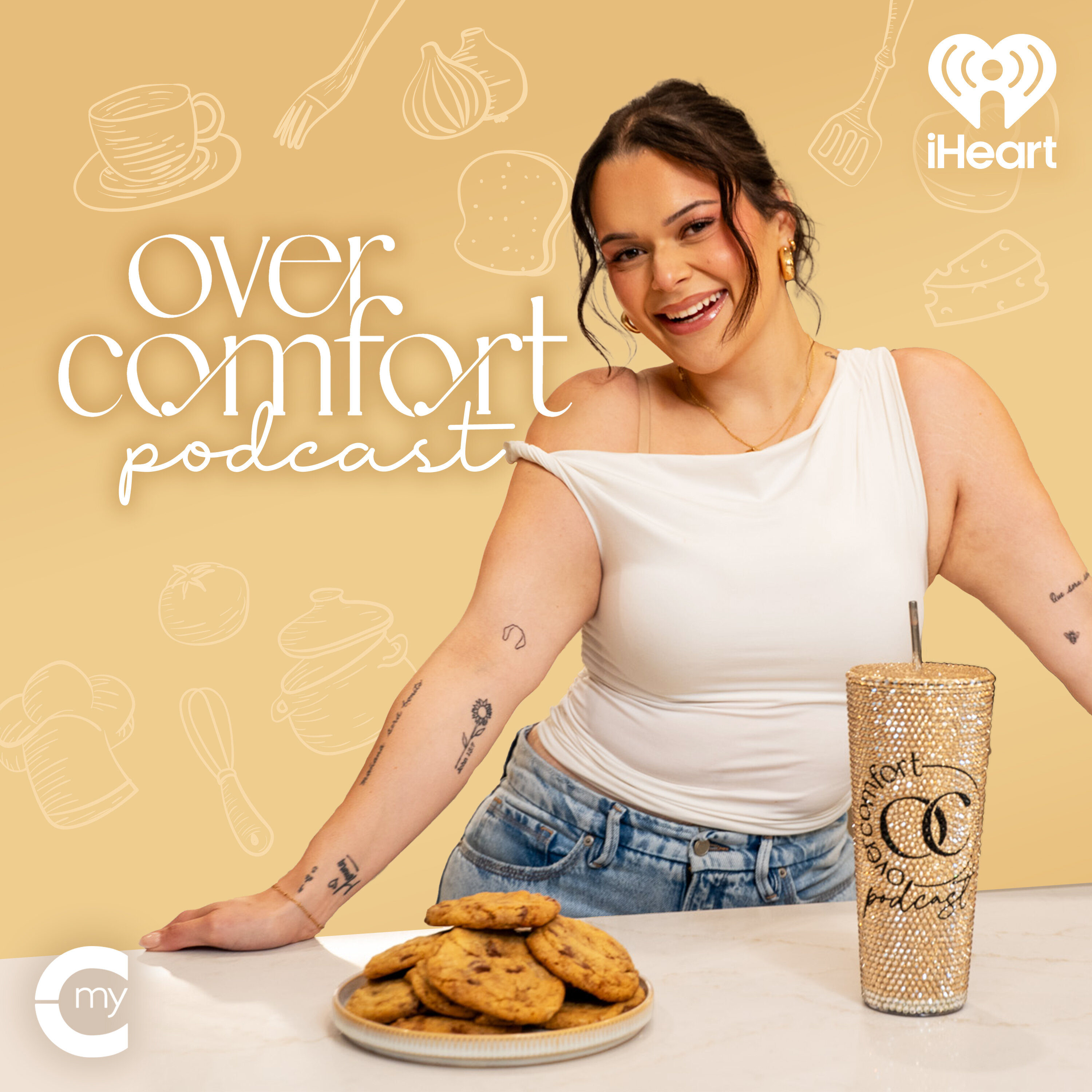 Overcomfort Podcast with Jenicka Lopez Artwork