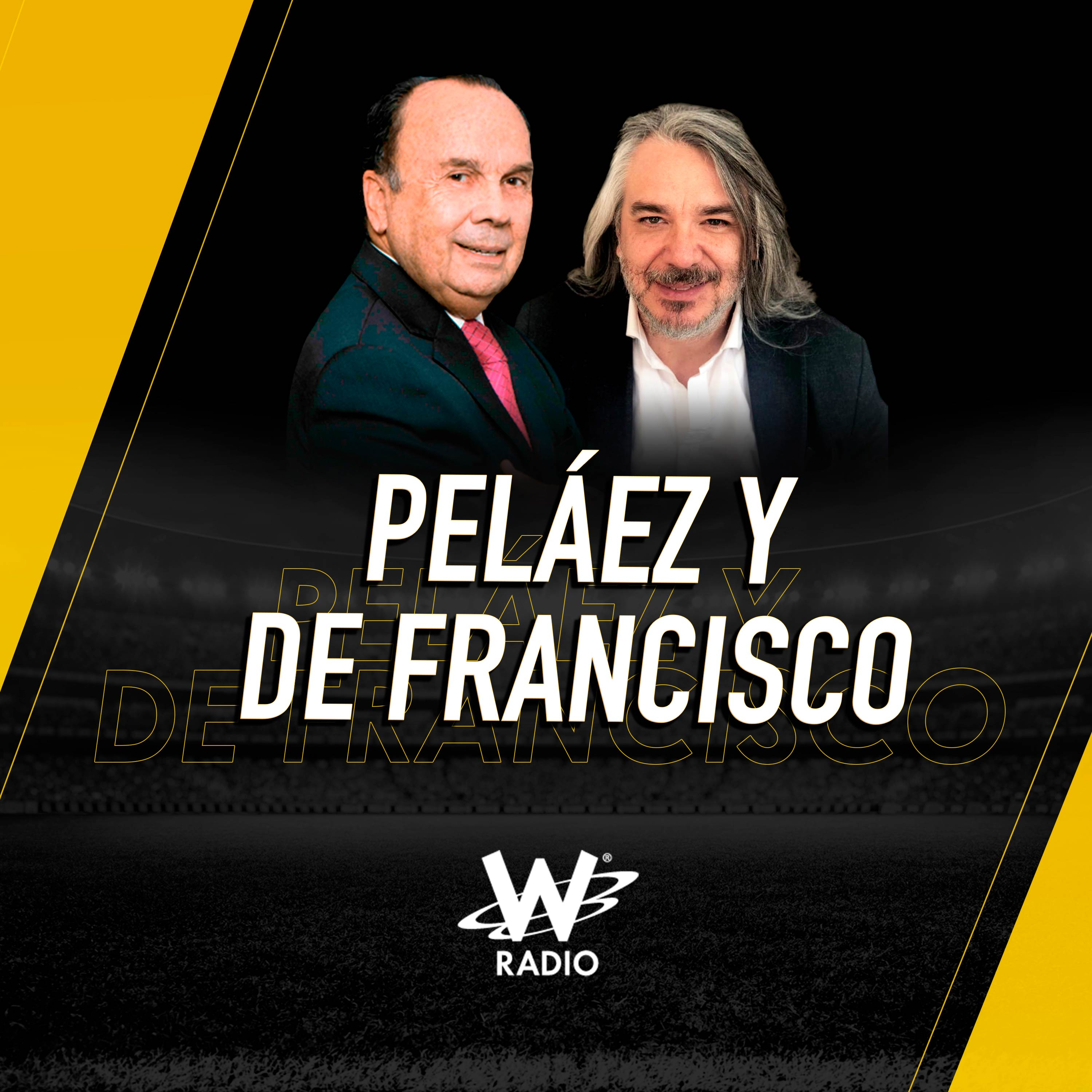 Imagen de Peláez y De Francisco en La W