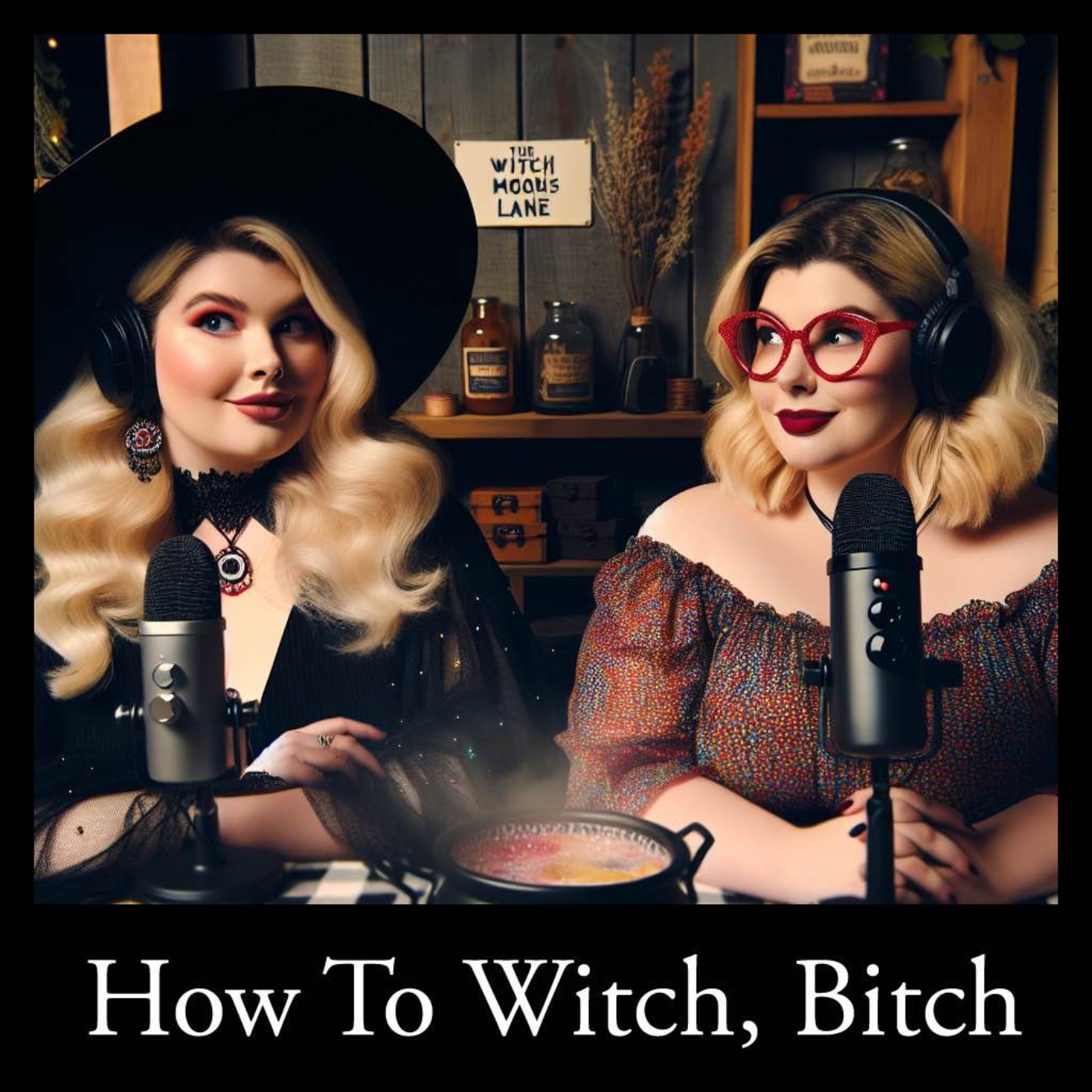 How To Witch, Bitch! Artwork