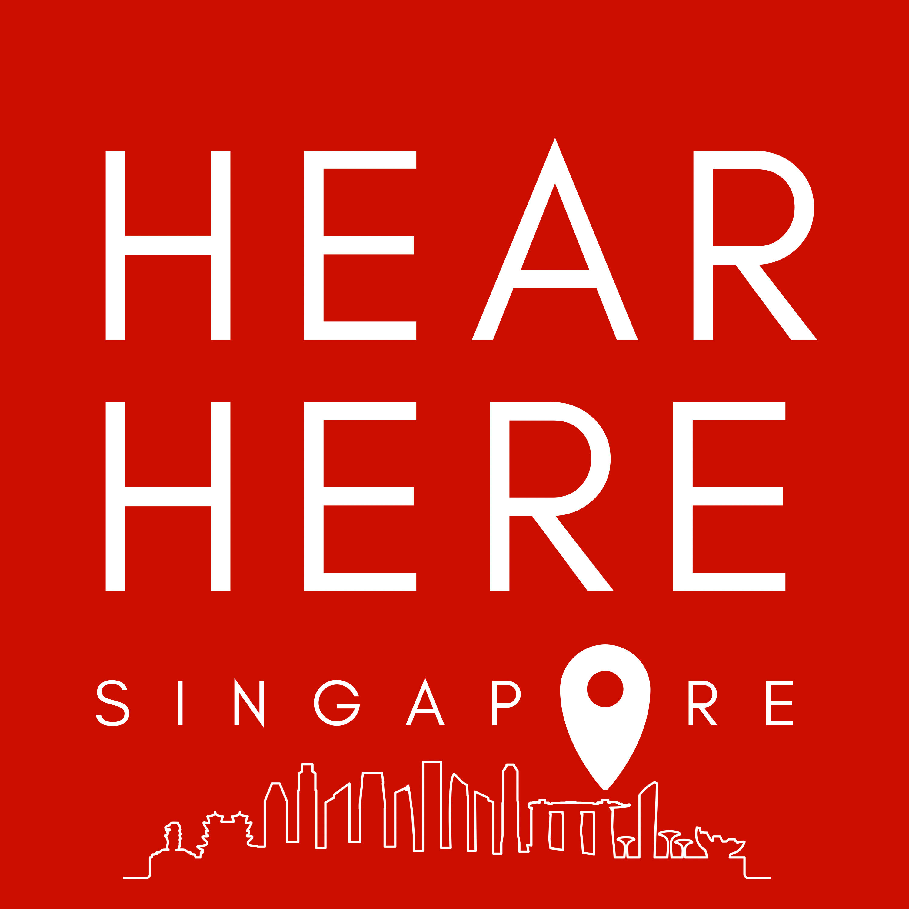 Hear. Here. Singapore. Album Art