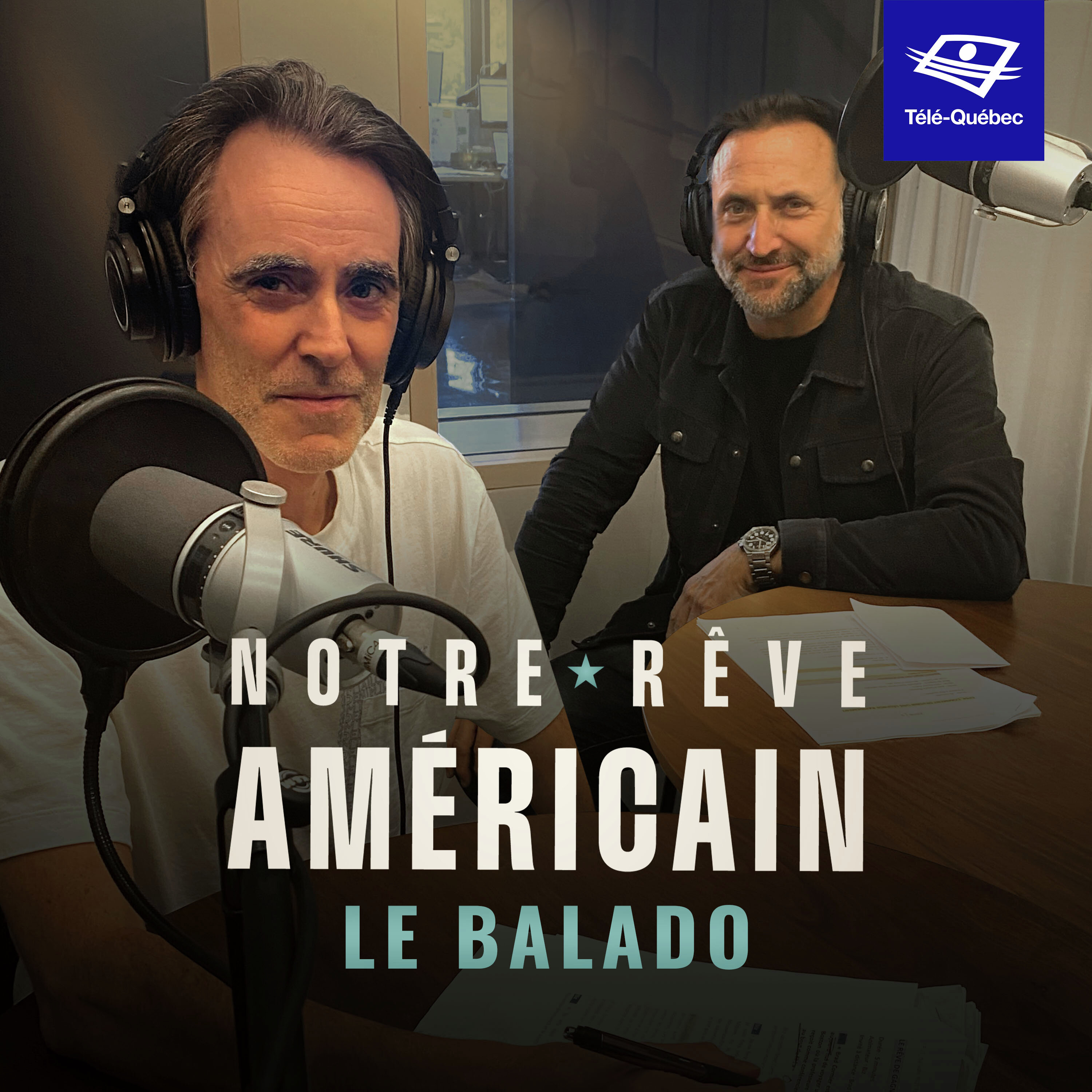 Illustration du podcast Notre rêve américain : le balado