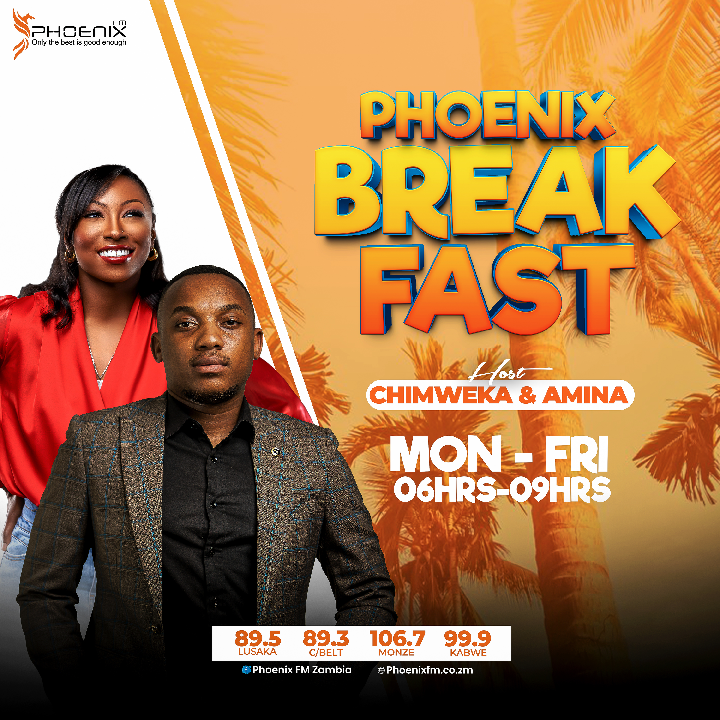 Early Bird Breakfast with Chimweka and Amina