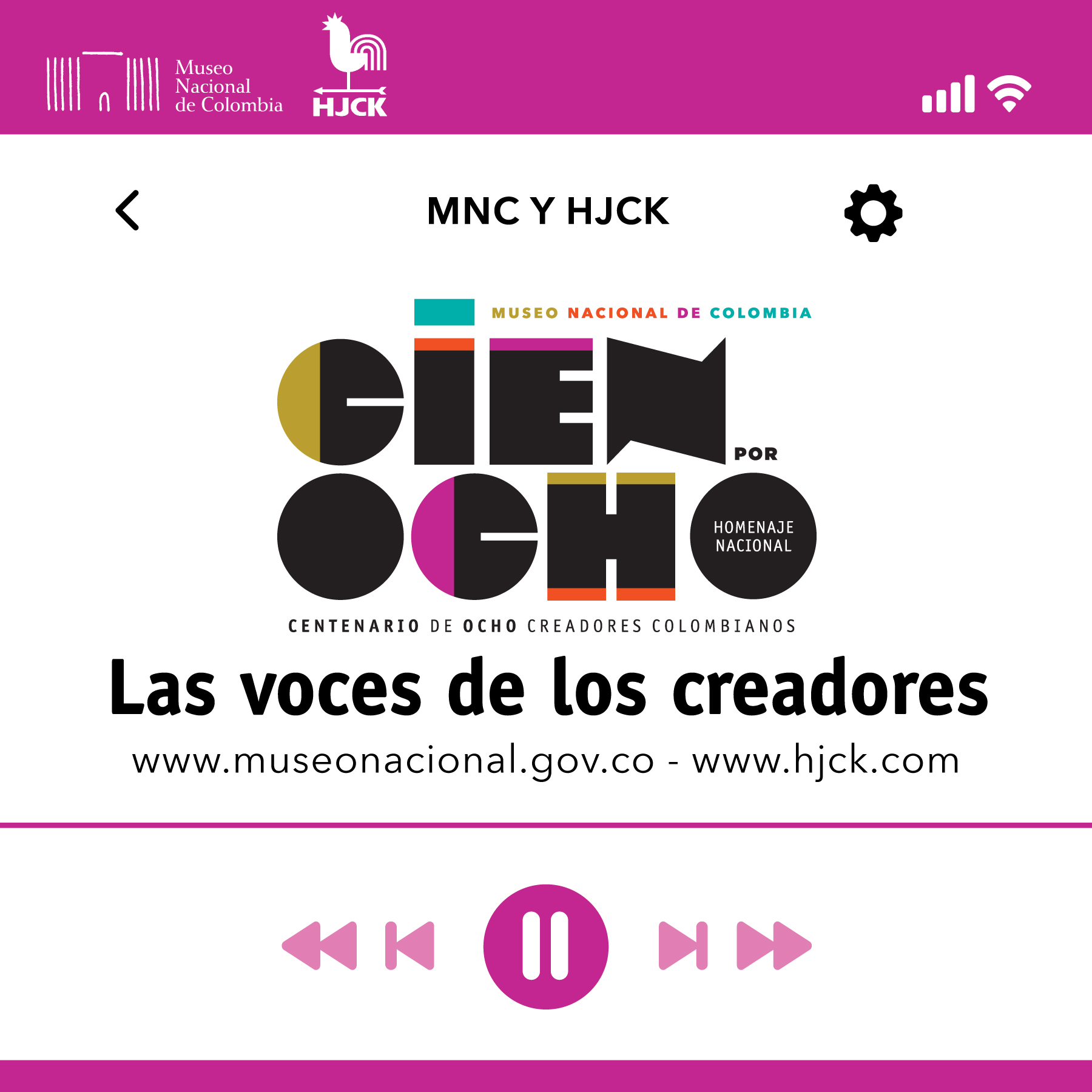 Las voces de los creadores