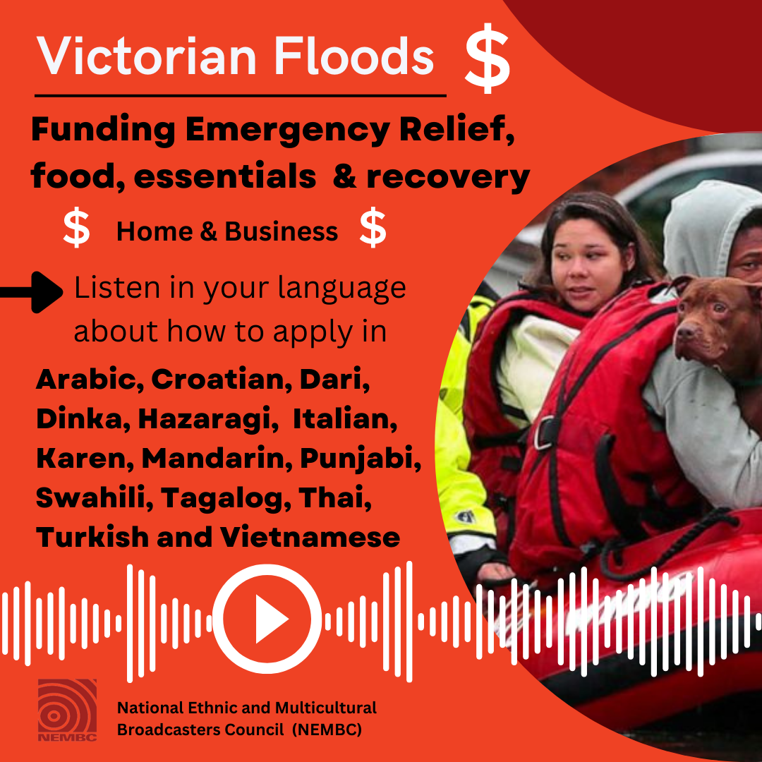 NEMBC Victorian Flood  Emergency Relief