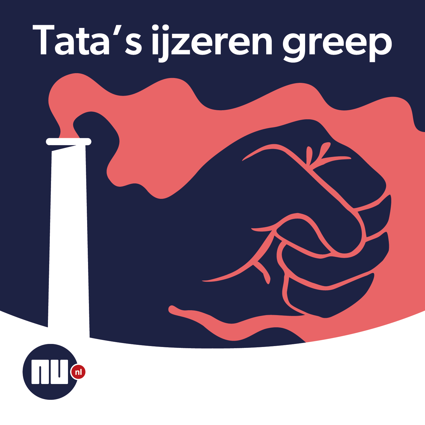 Tata's ijzeren greep logo
