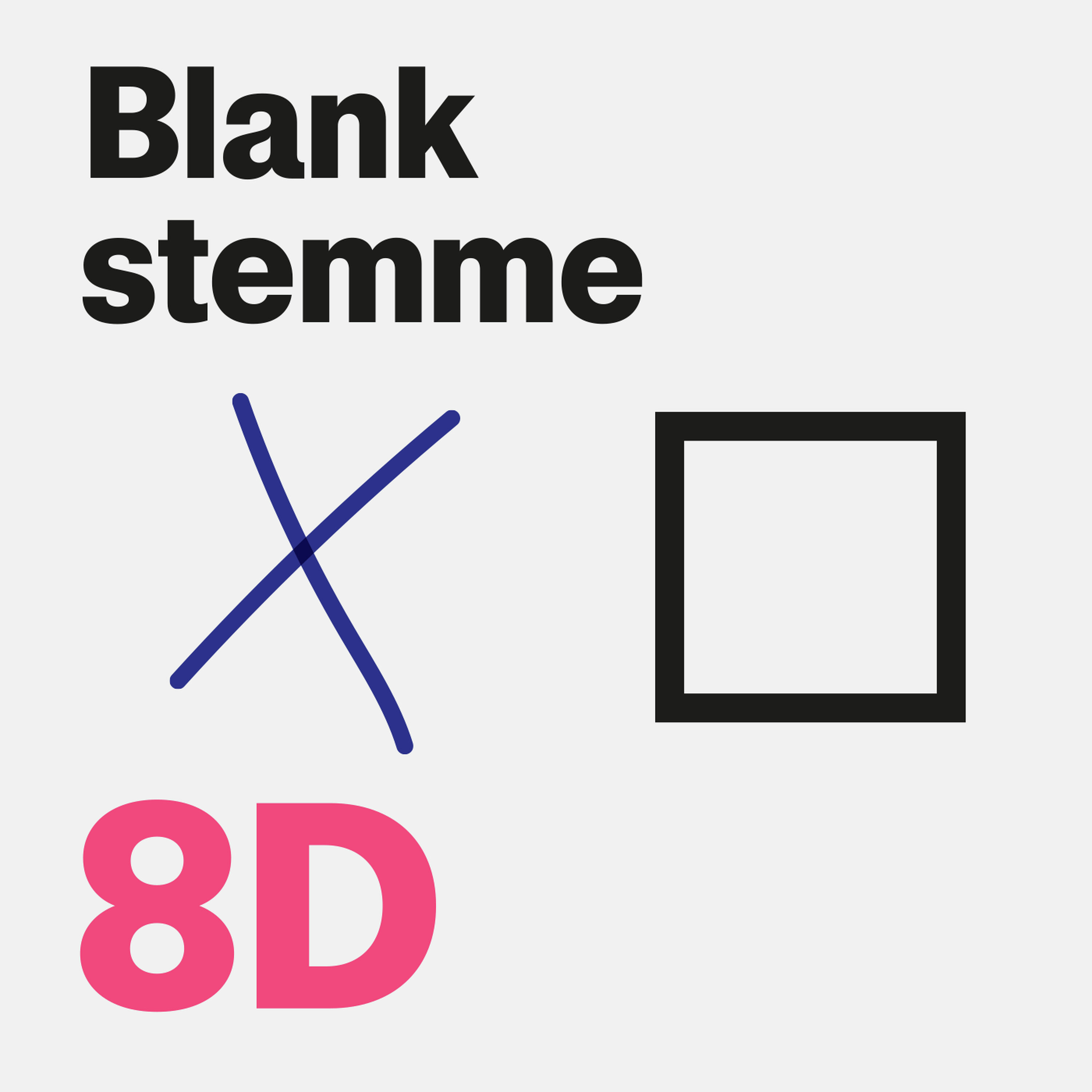 Blanke stemmer tæller ikke Blanke stemmer tæller ikke