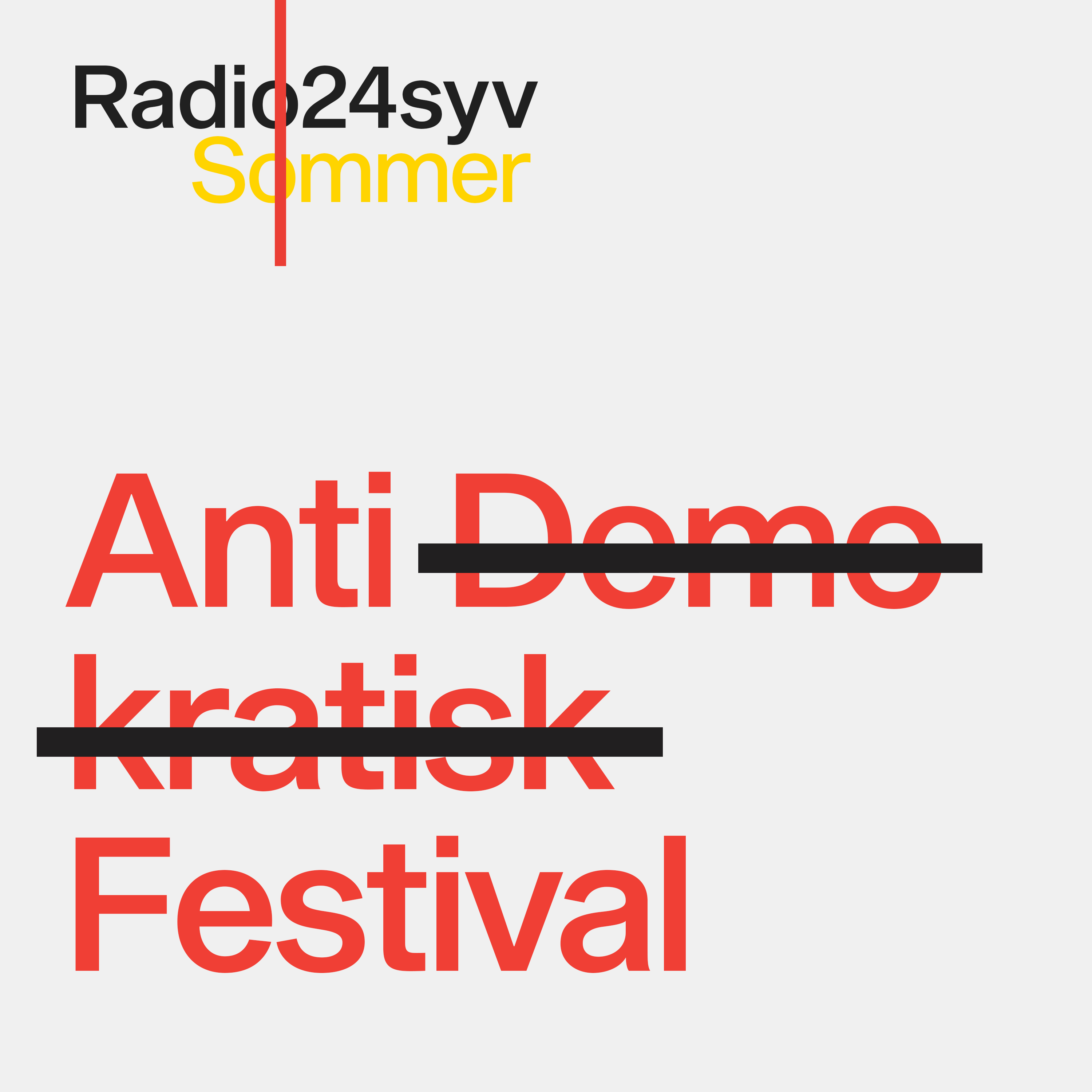 Antidemokratisk Festival af r8Dio
