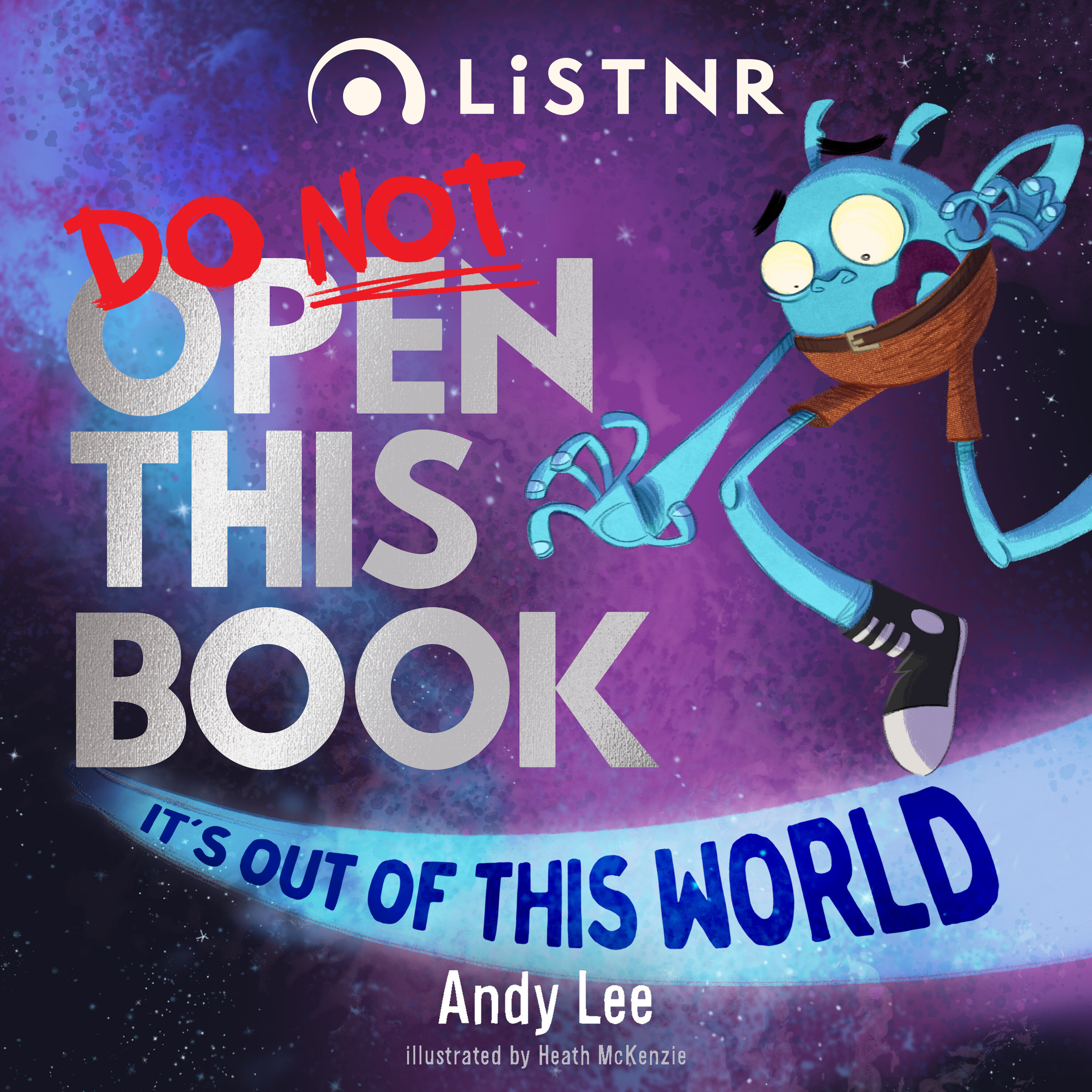 Artwork for DO NOT Open This Book Series by Andy Lee