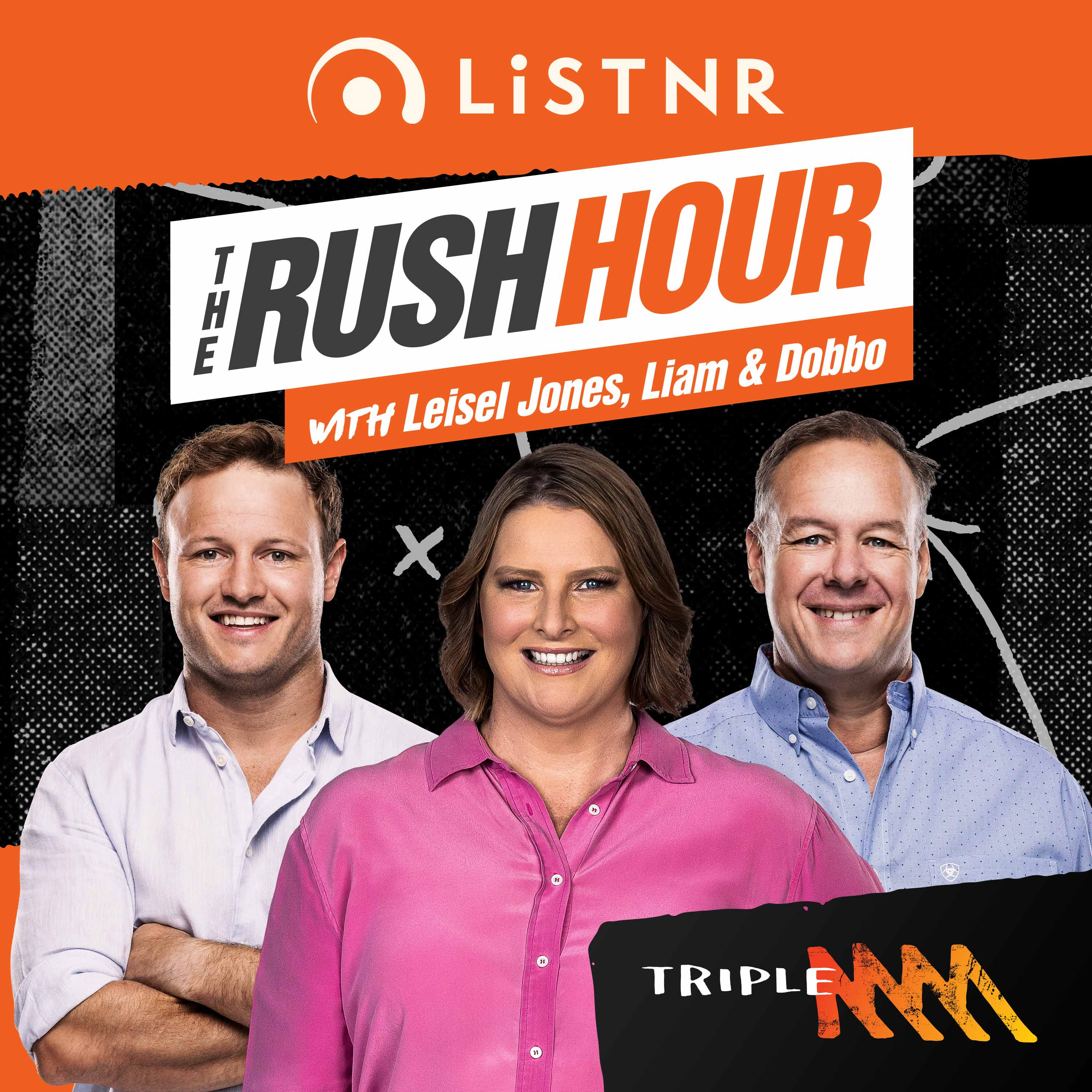 The Rush Hour with Leisel Jones, Liam and Dobbo