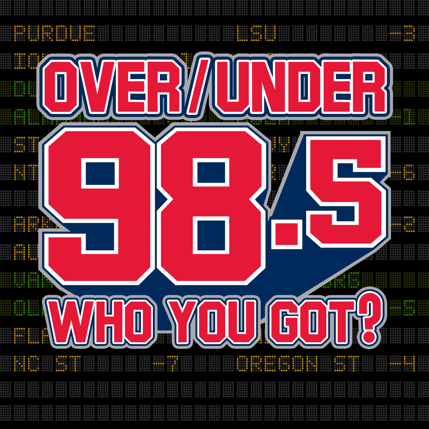 Over-Under 98.5 Podcast