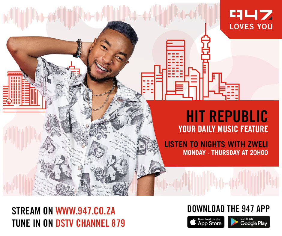The #947HitRepublic with #AMPDStudios, by Old Mutual