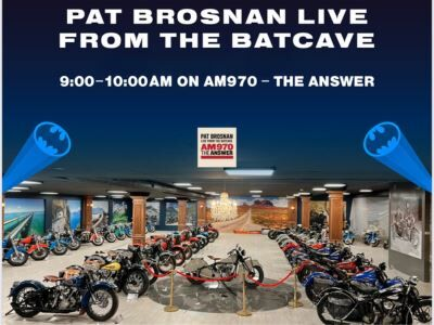 Pat Brosnan Live from the Batcave