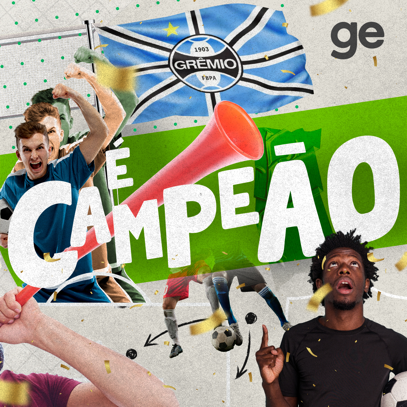 É Campeão - Grêmio