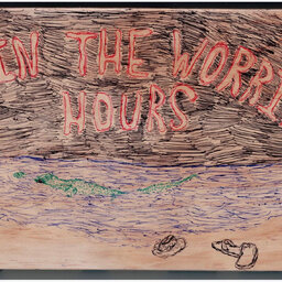 In the worried hours