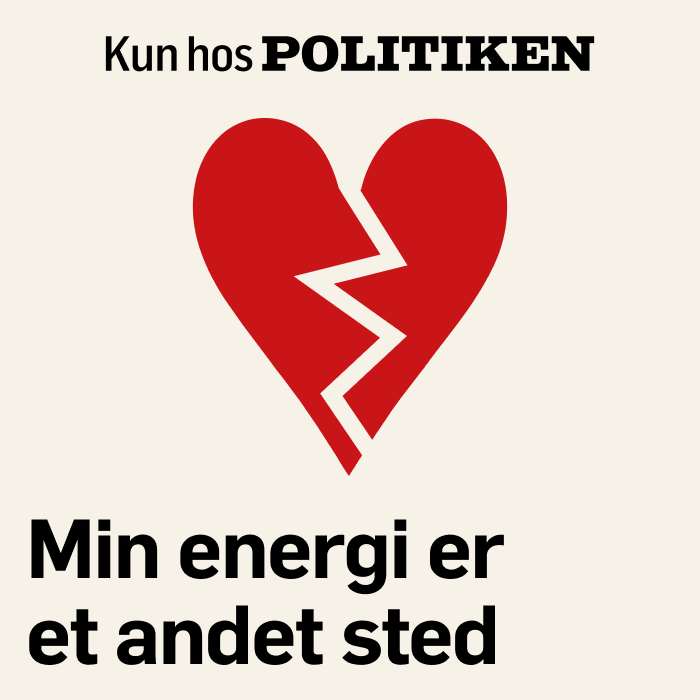 Min energi er et andet sted af Politiken