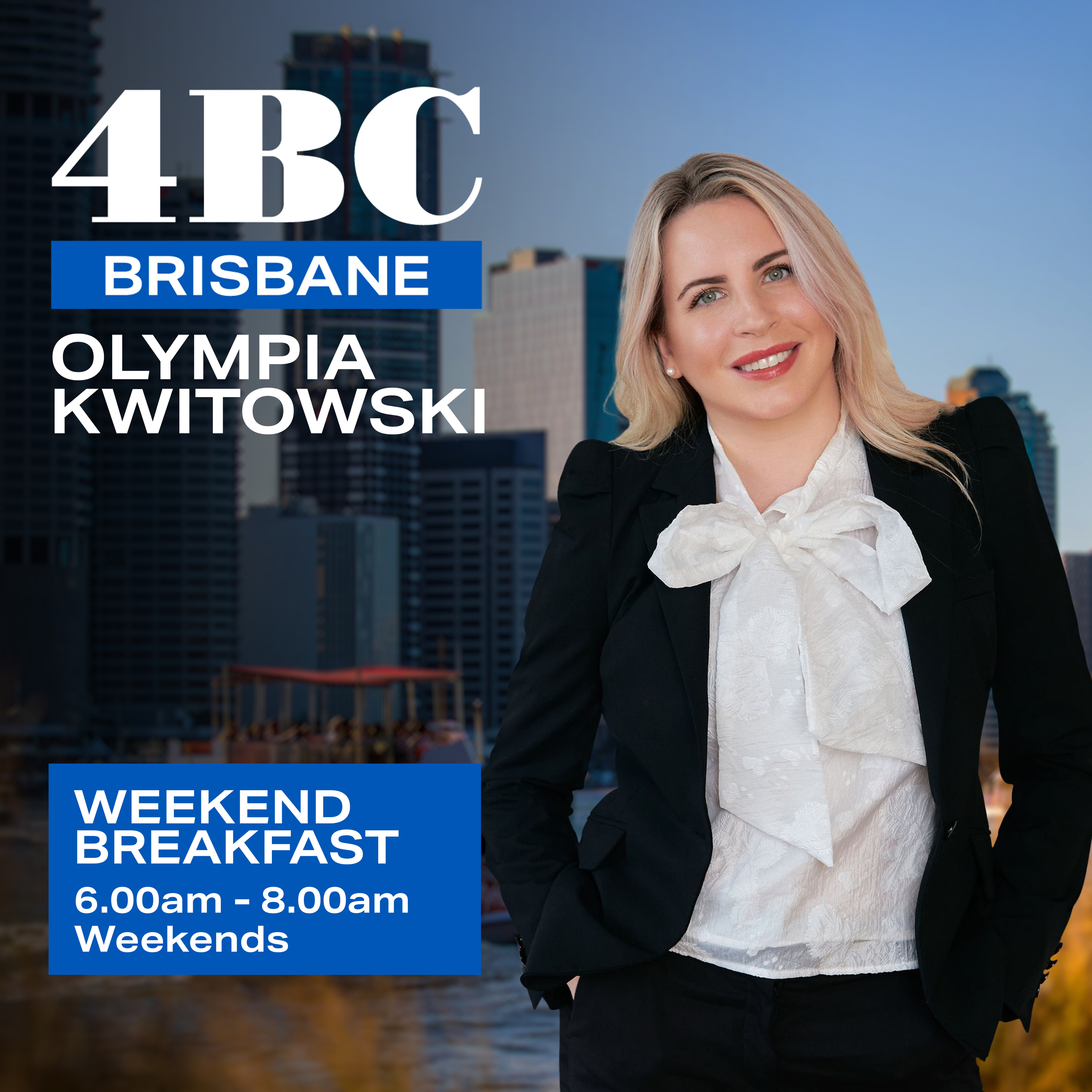 4BC Weekend Breakfast with Olympia Kwitowski
