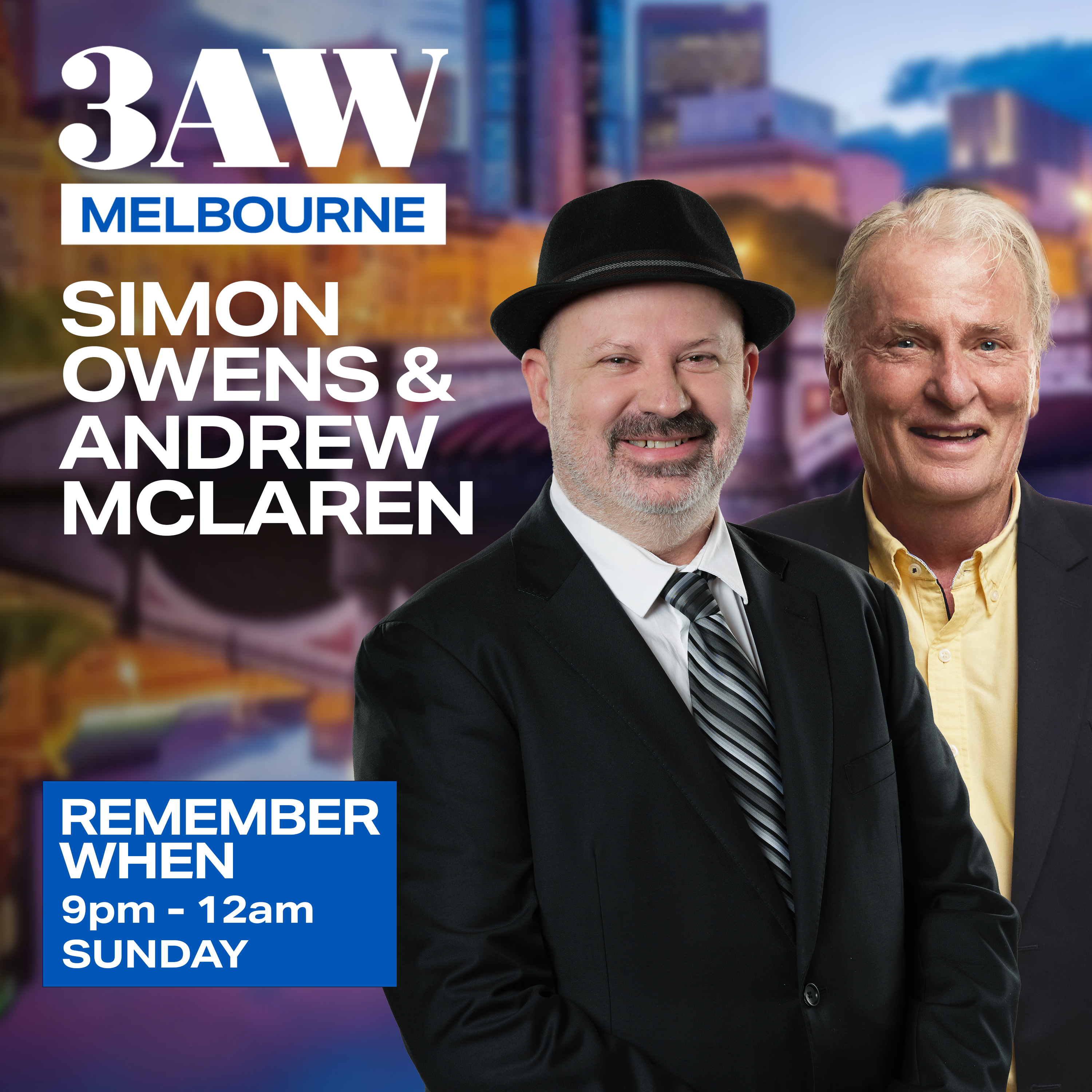 3AW Weekend Nights